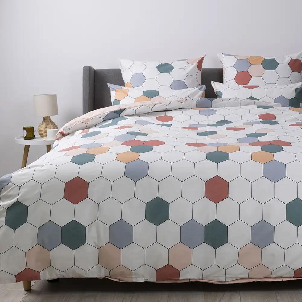 Постельное белье ТЕП "Happy Sleep" Красочные соты, 50x70, полуторное - Фото 7