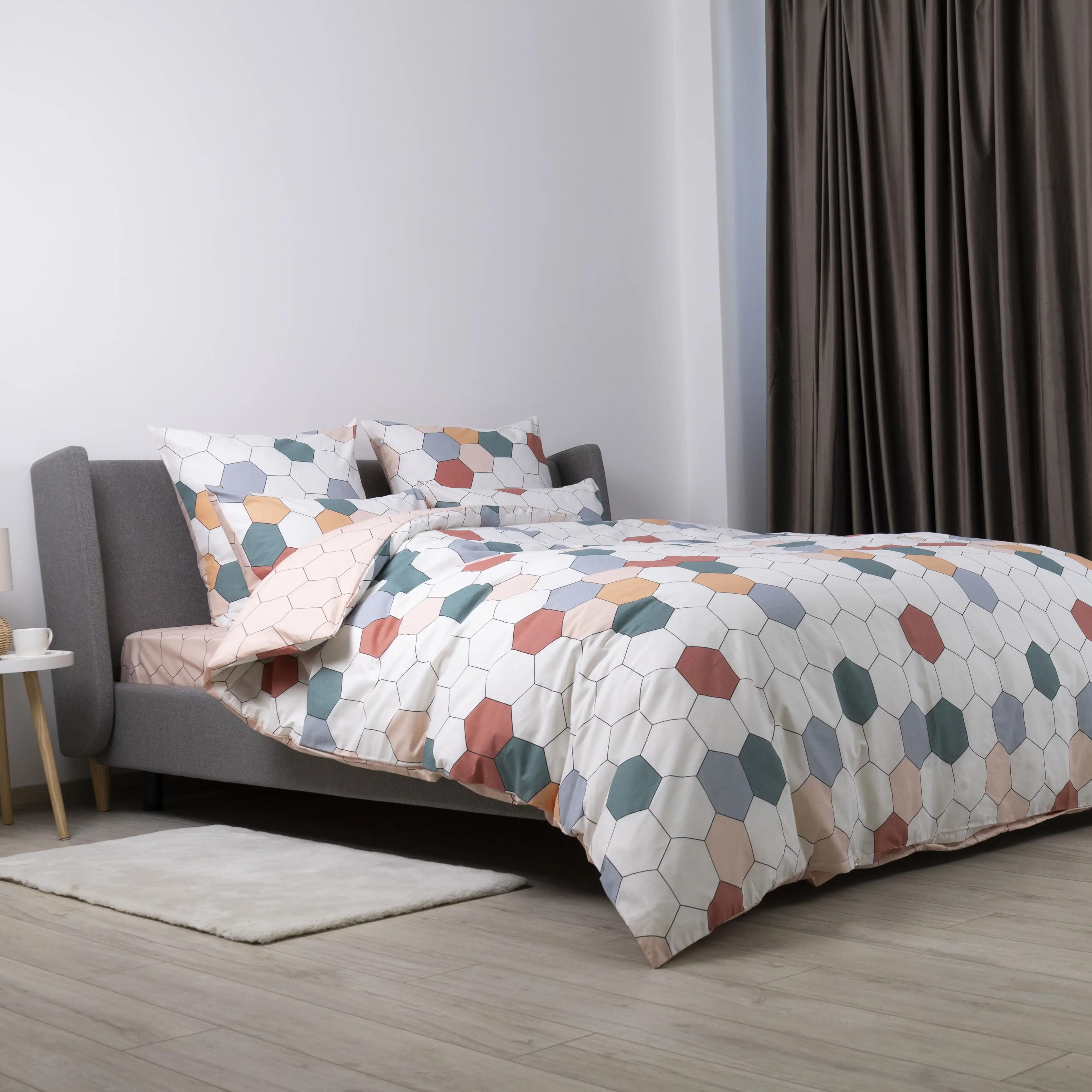 Постельное белье "ТЕП" Красочные соты, 70x70, полуторное - Фото 4