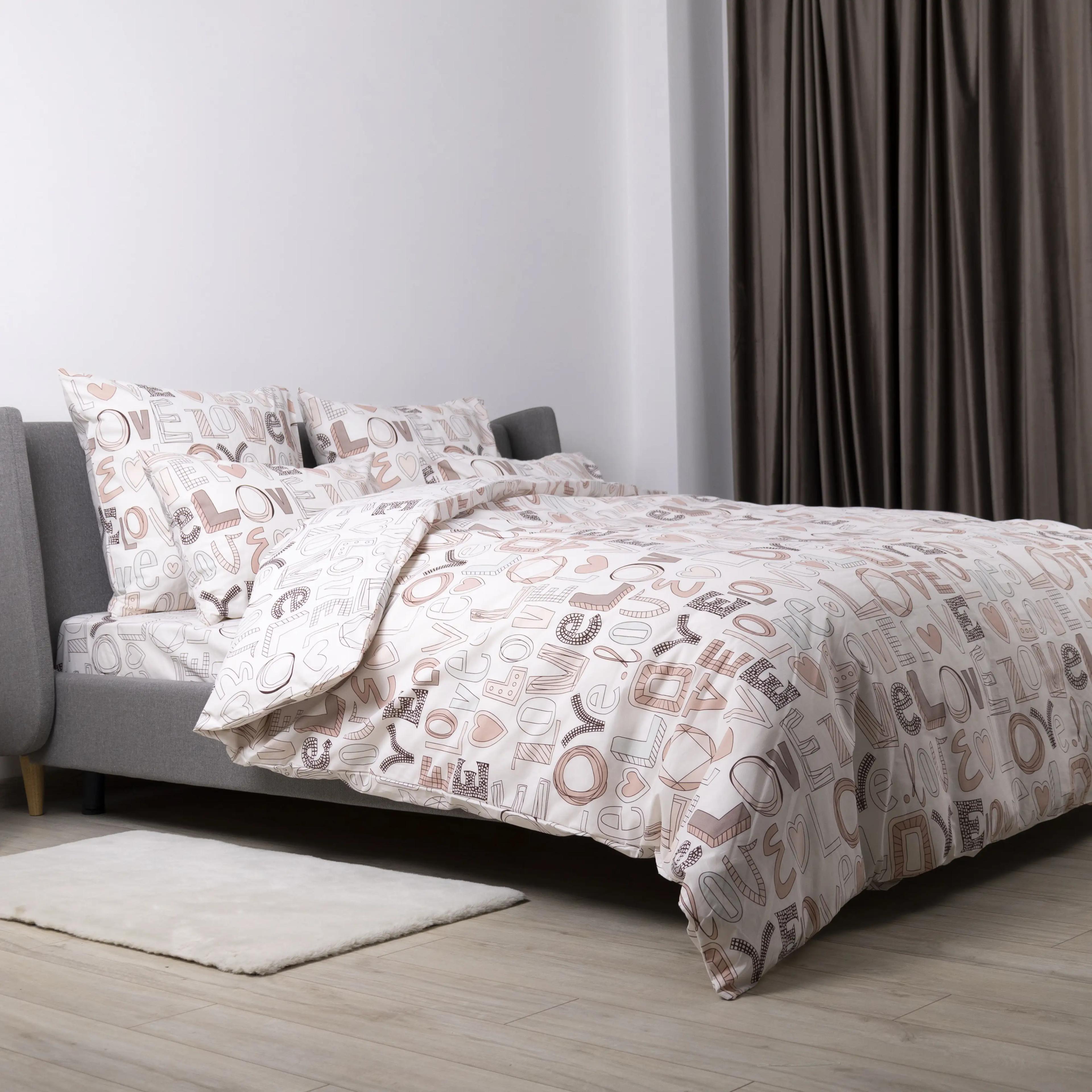 Постельное белье ТЕП "Happy Sleep" Заметки любви, 50x70, двуспальное - Фото 4