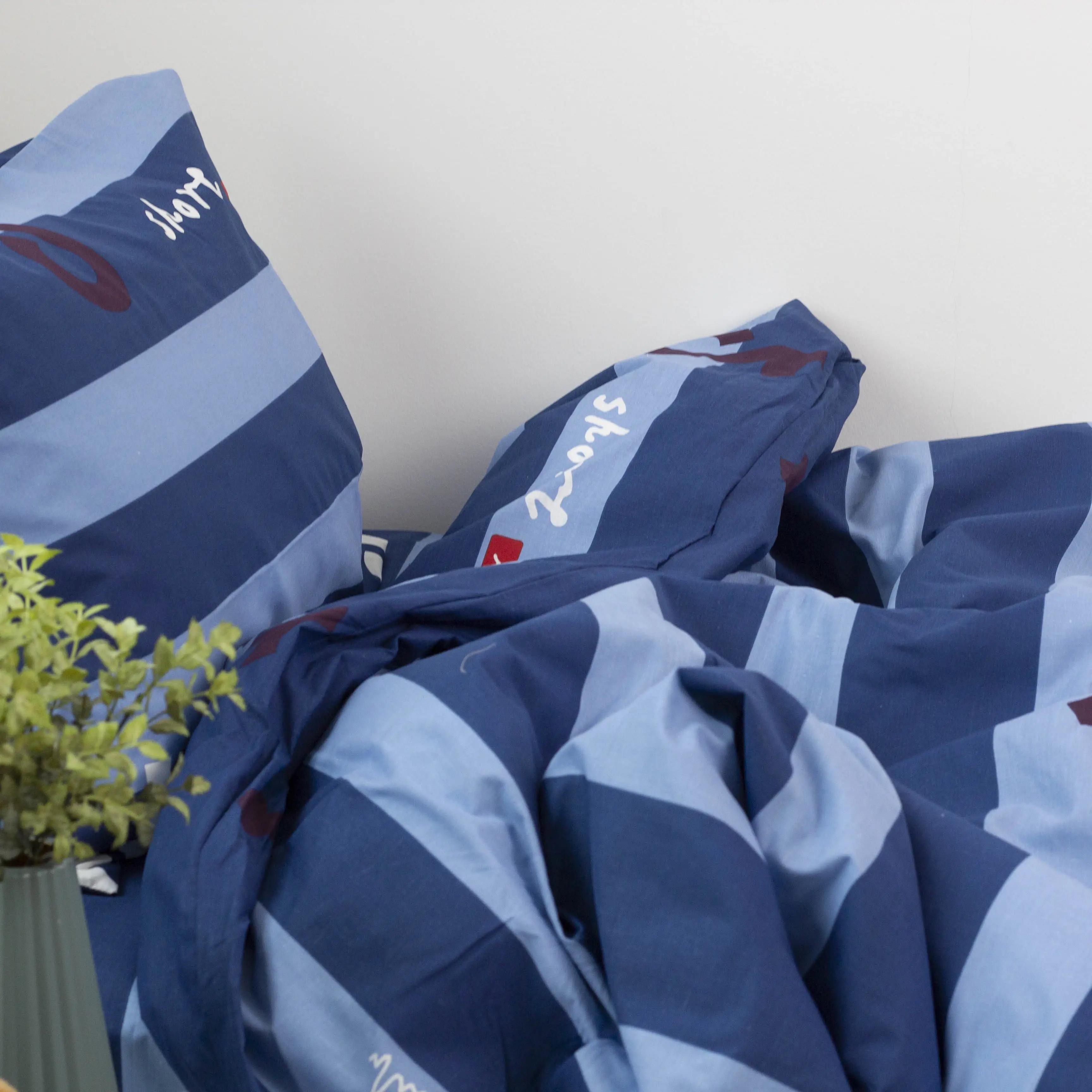 Bedding Set TEP "Soft dreams" Line Blue 50x70, teenage - Photo 4