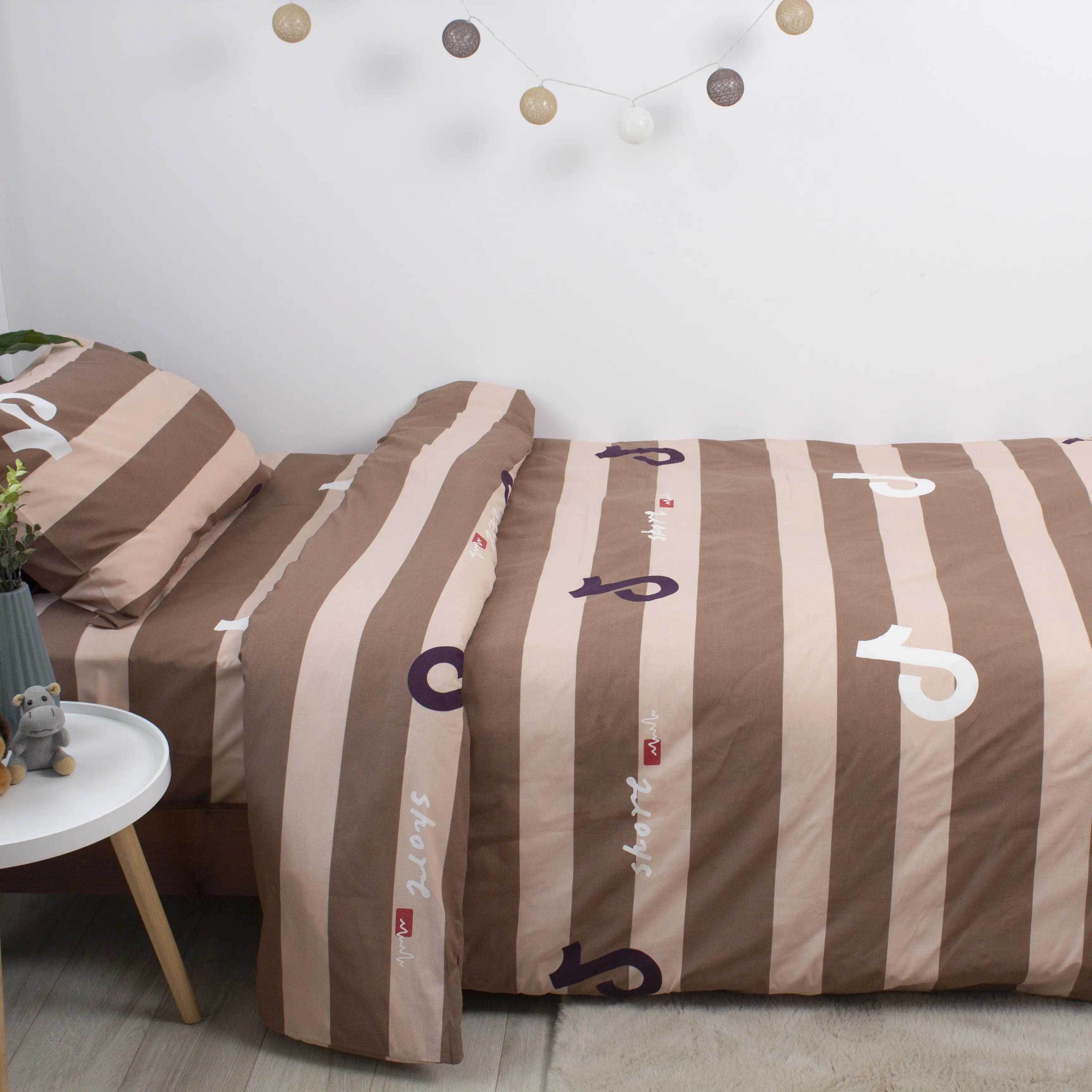 Постельное белье ТЕП "Soft dreams" Line Brown 50x70, подростковая - Фото 4