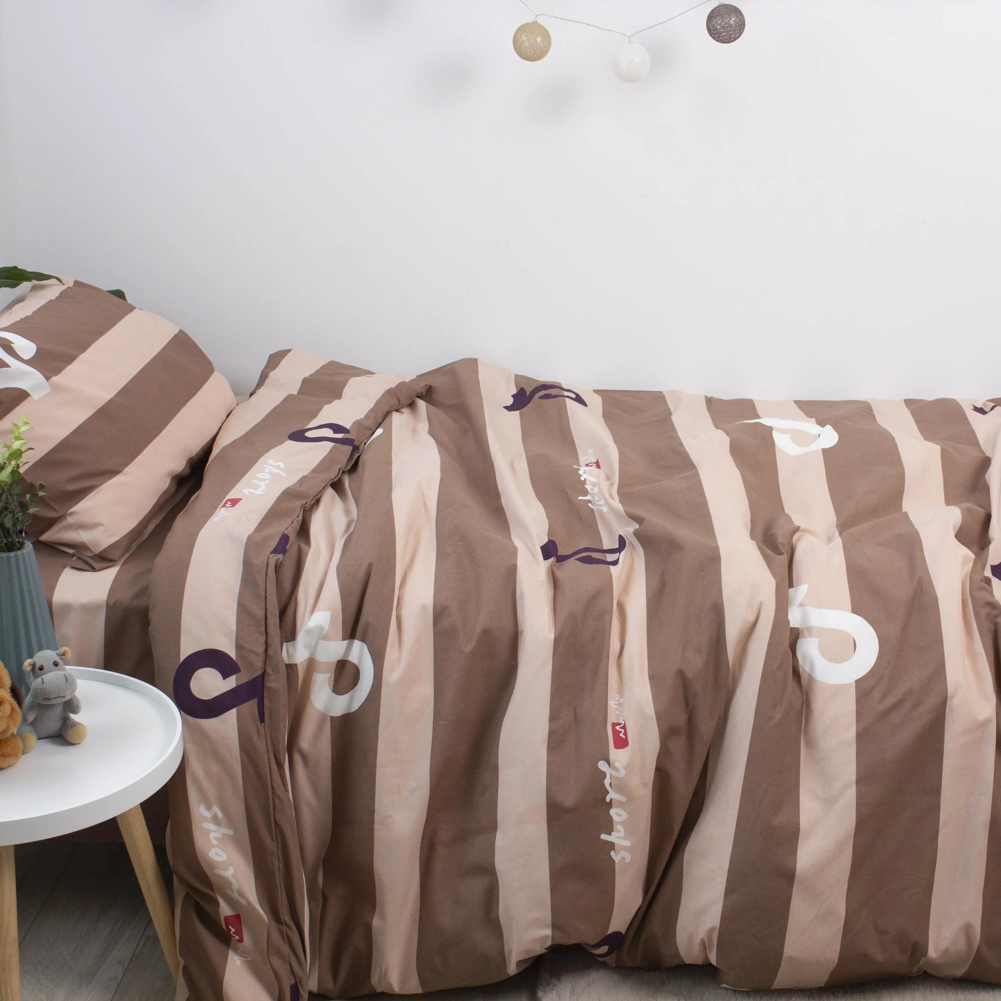 Постельное белье ТЕП "Soft dreams" Line Brown 50x70, подростковая - Фото 2