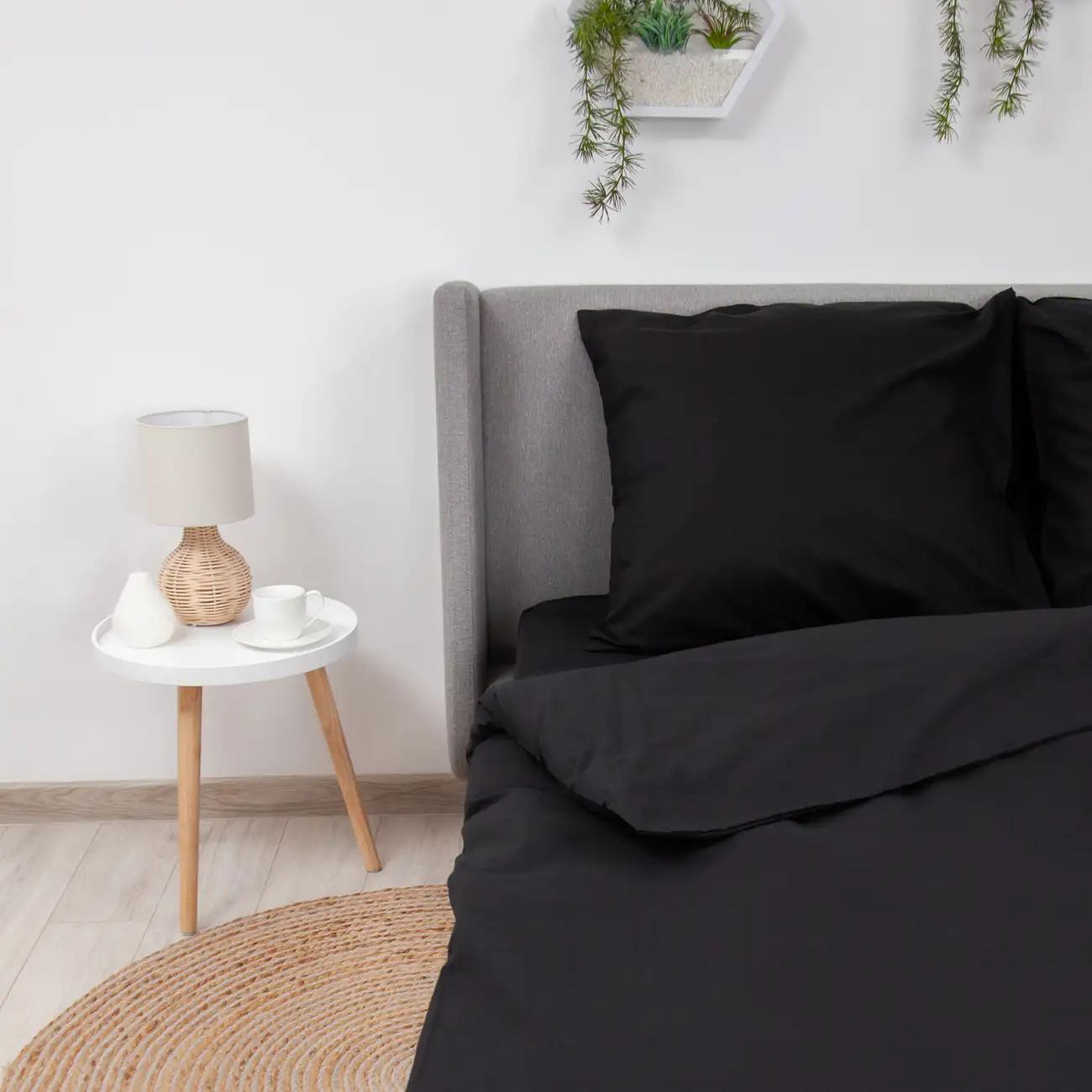 Постельное белье "ТЕП" Phantom Black, 70x70, евро - Фото 4