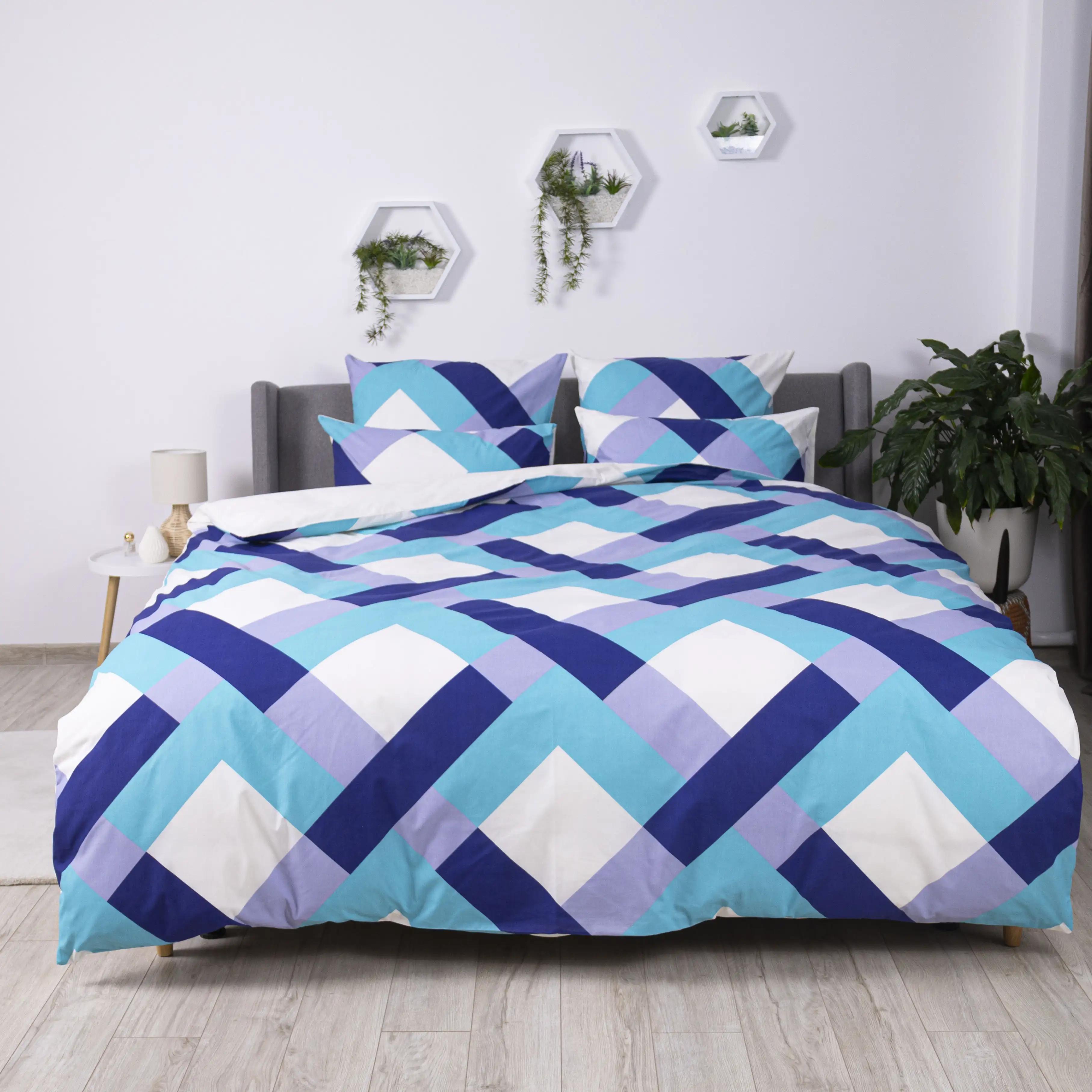 Постельное белье ТЕП "Soft dreams" Волны Гармонии, 70x70, евро - Фото 2