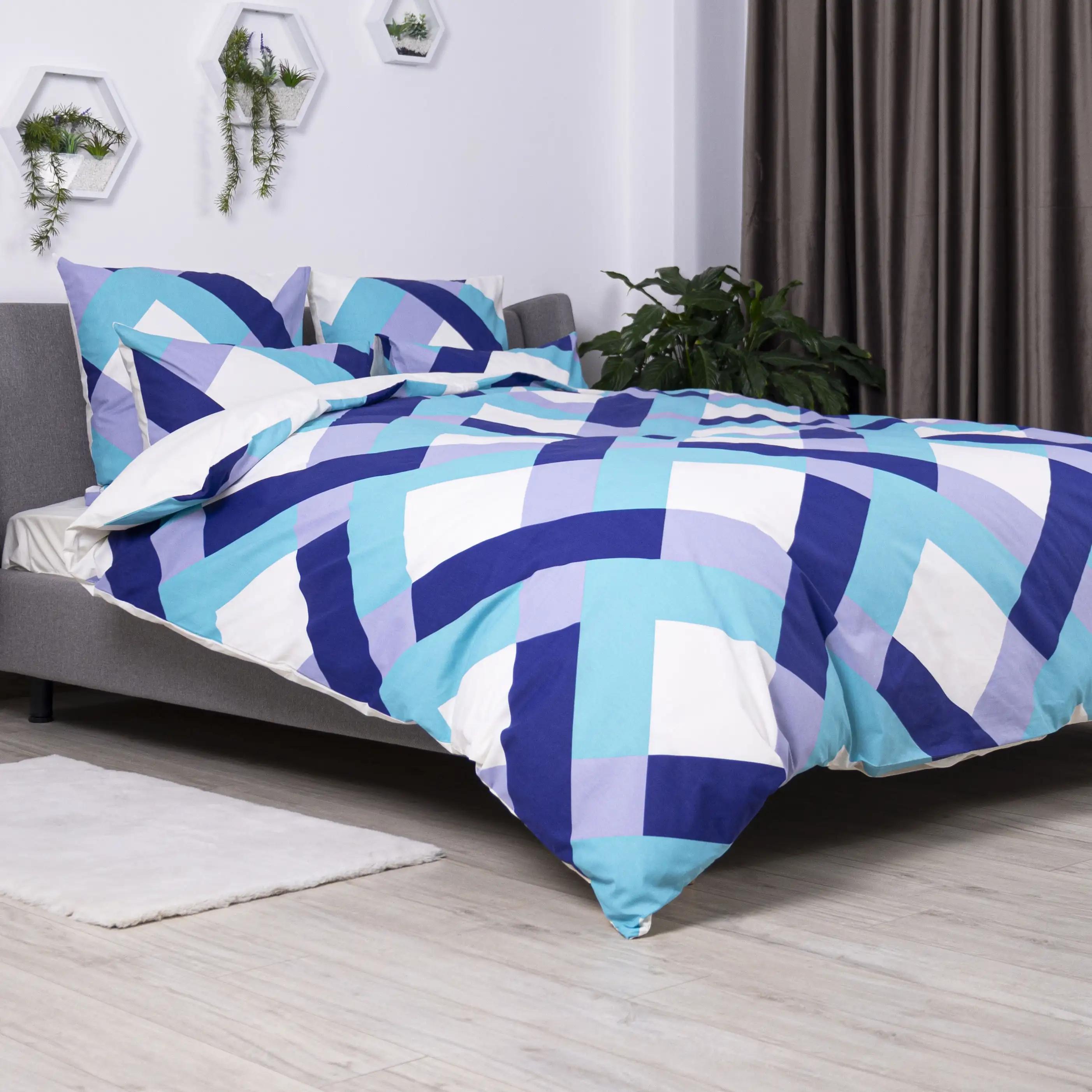 Постельное белье ТЕП "Soft dreams" Волны Гармонии, 70x70, евро - Фото 4