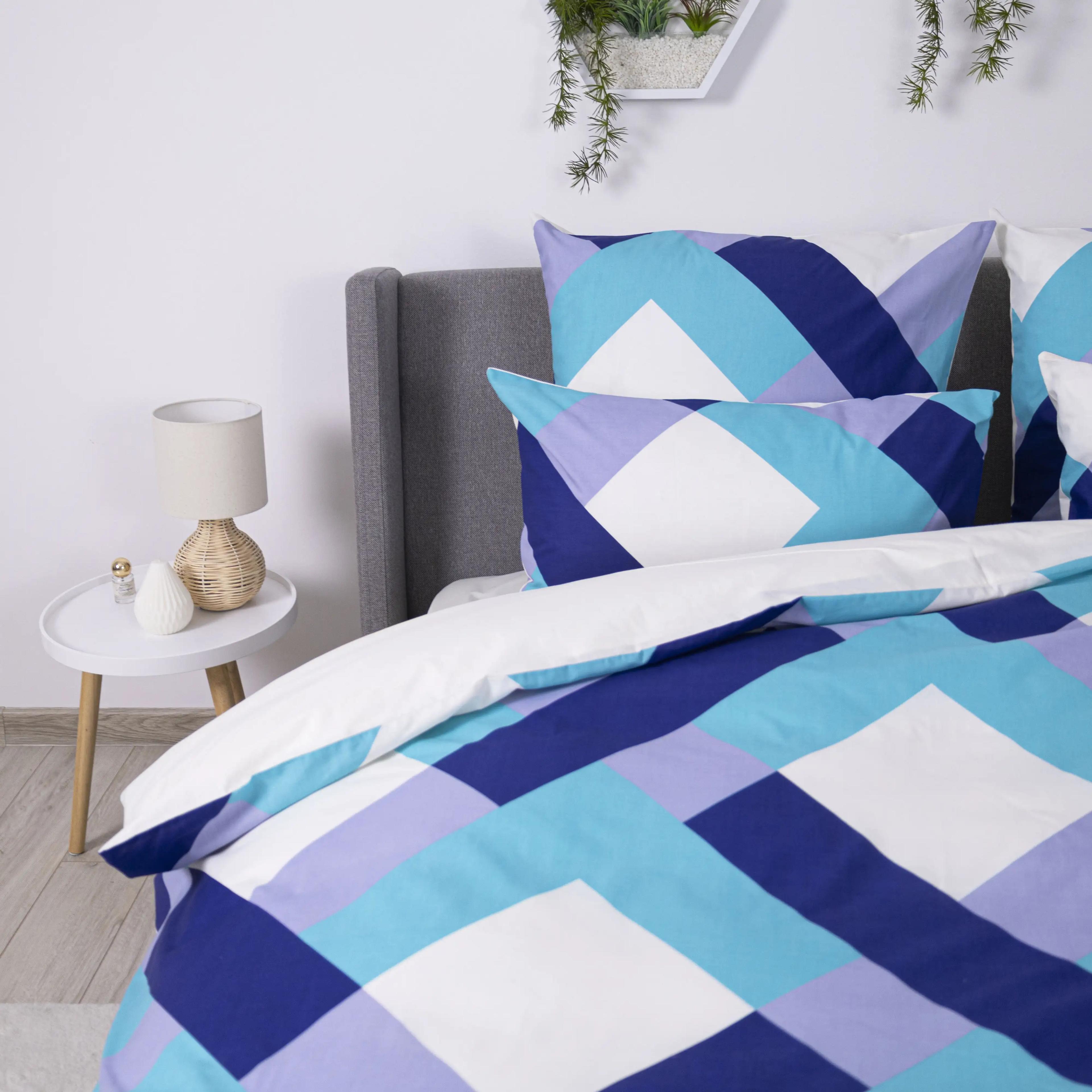 Постельное белье ТЕП "Soft dreams" Волны Гармонии, 70x70, евро - Фото 5