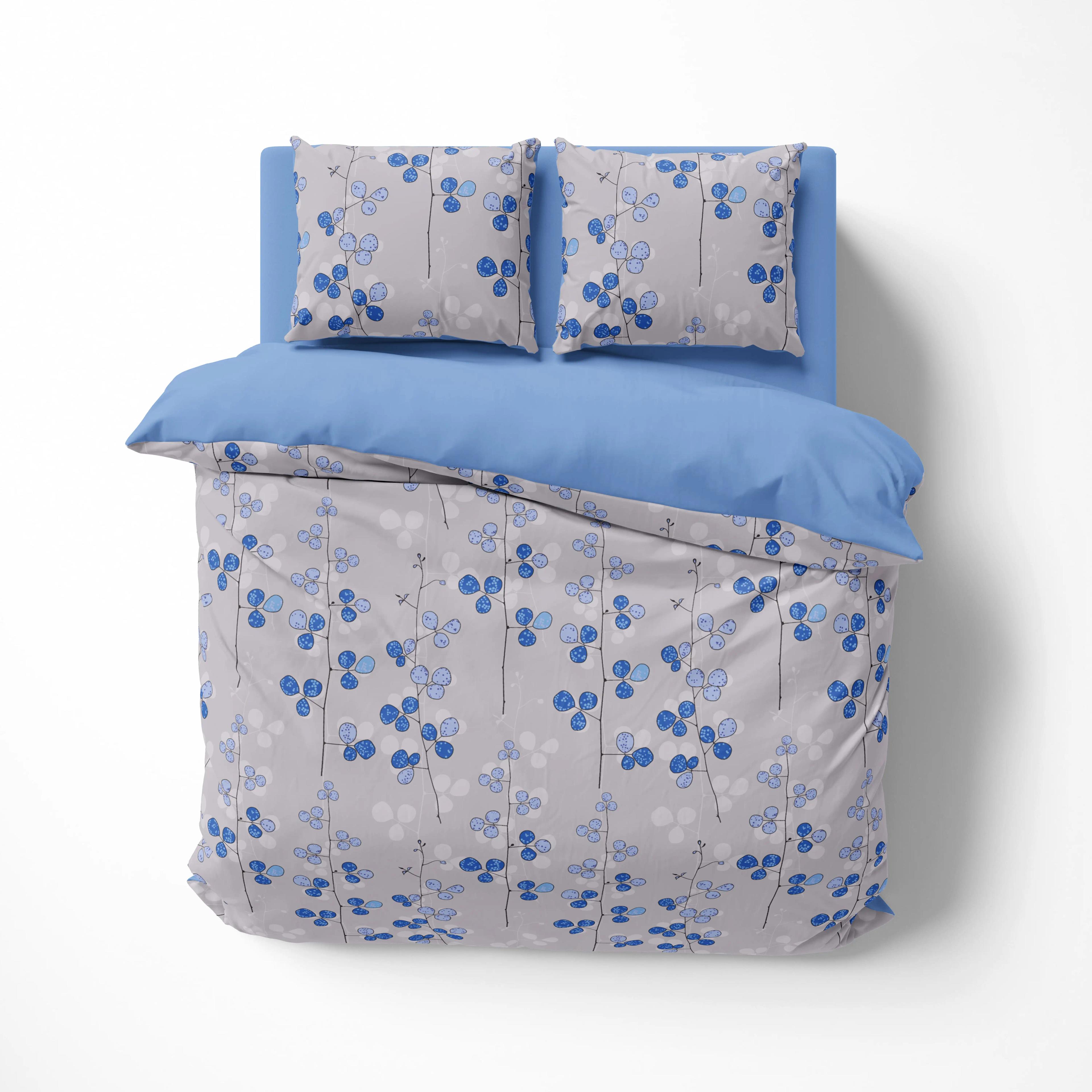 Постельное белье ТЕП "Soft dreams" Blue Flowers, 70x70