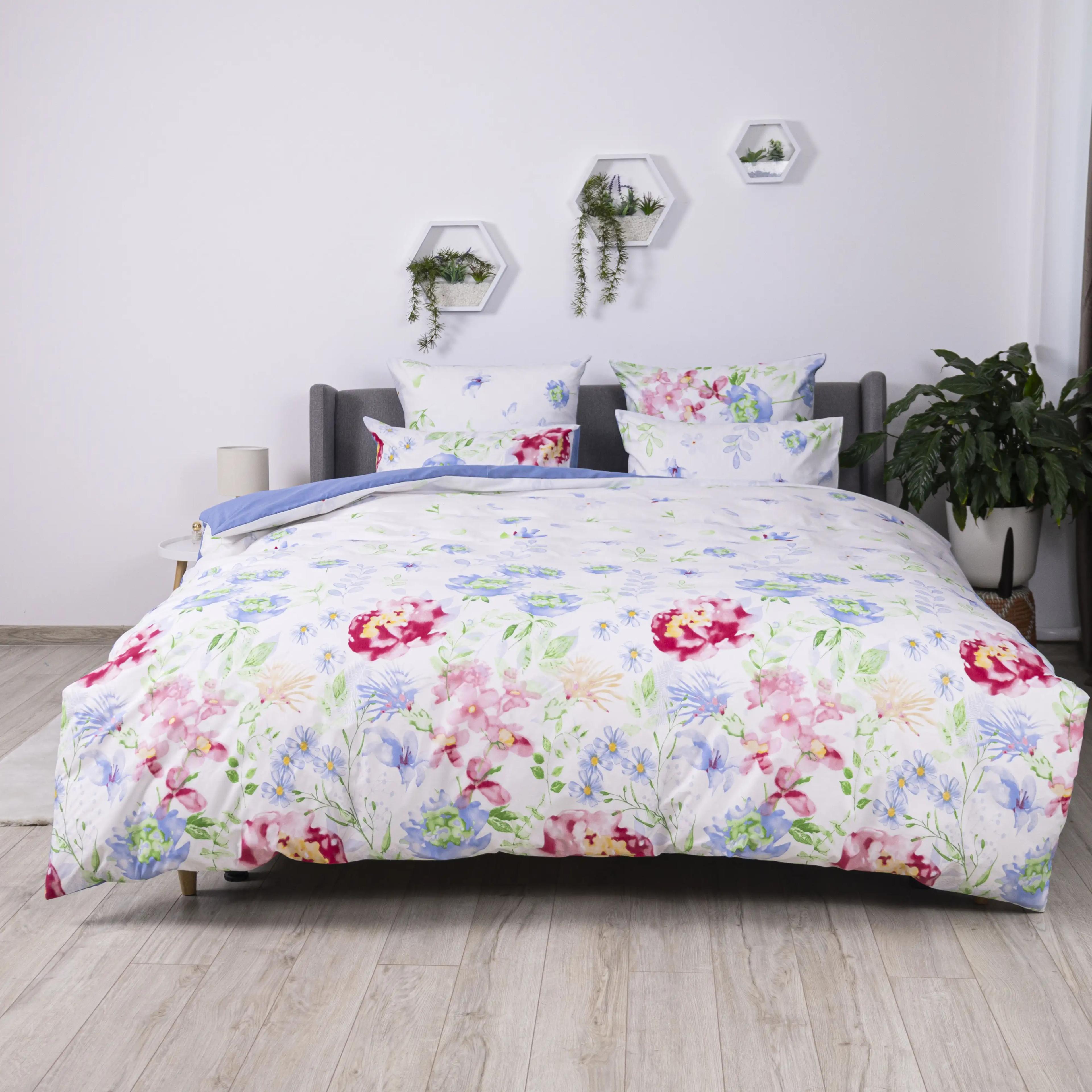 Постельное белье ТЕП "Soft dreams" Акварельная роскошь, 70x70, полуторное - Фото 2