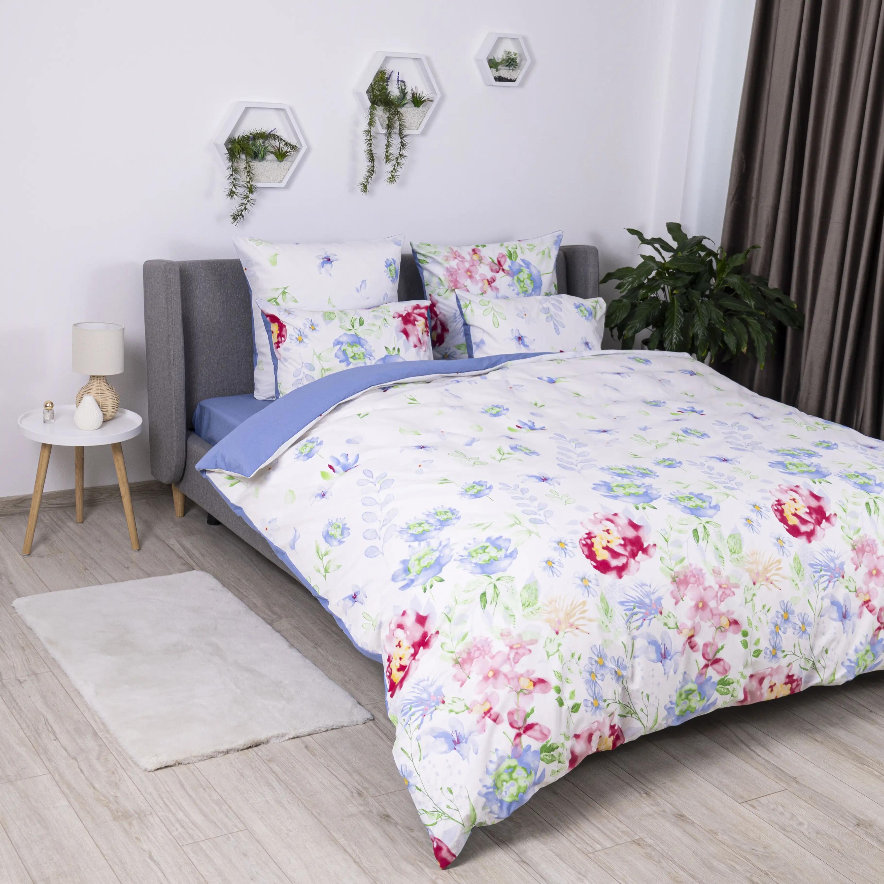 Постельное белье ТЕП "Soft dreams" Акварельная роскошь, 70x70, полуторное - Фото 3