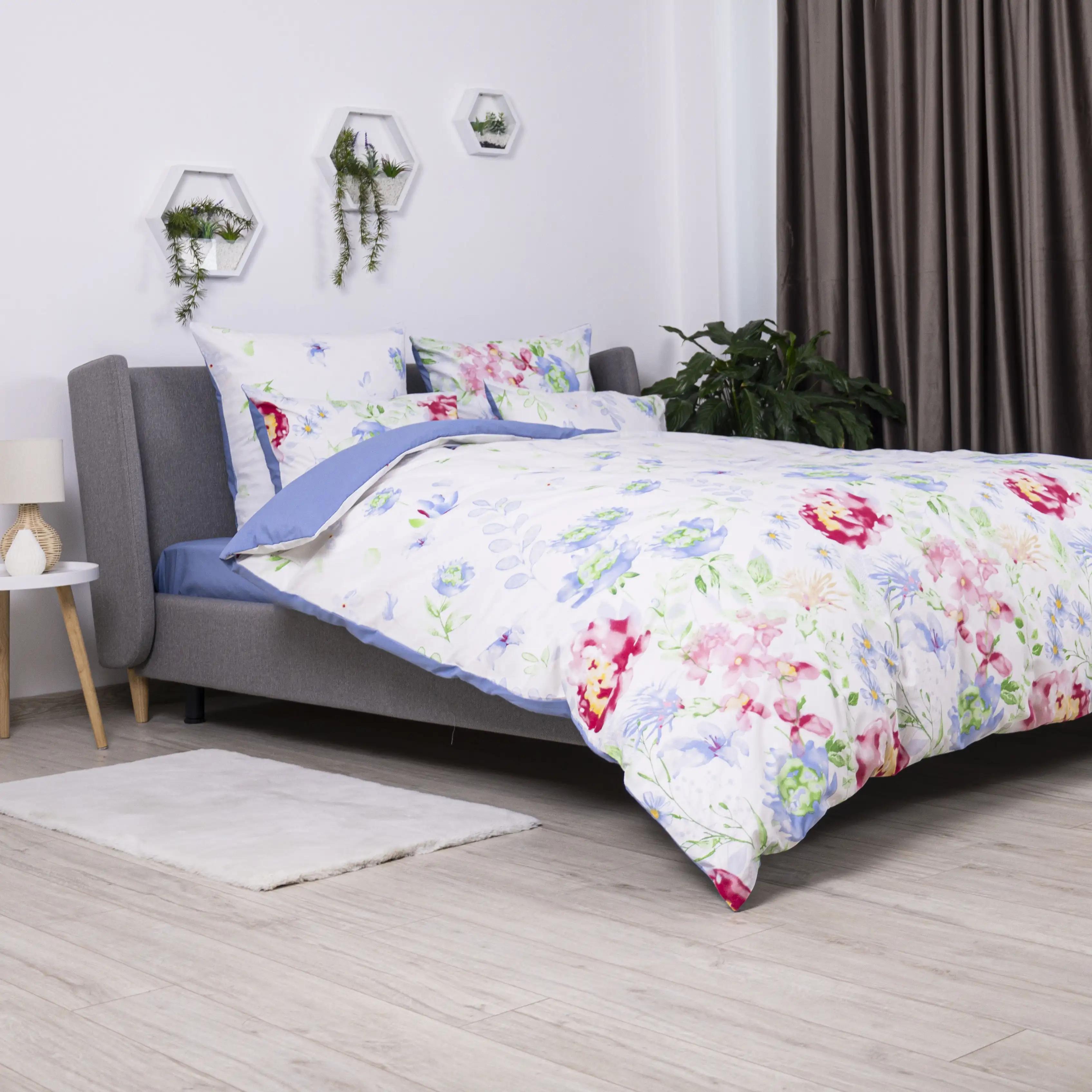 Постельное белье ТЕП "Soft dreams" Акварельная роскошь, 70x70, полуторное - Фото 4