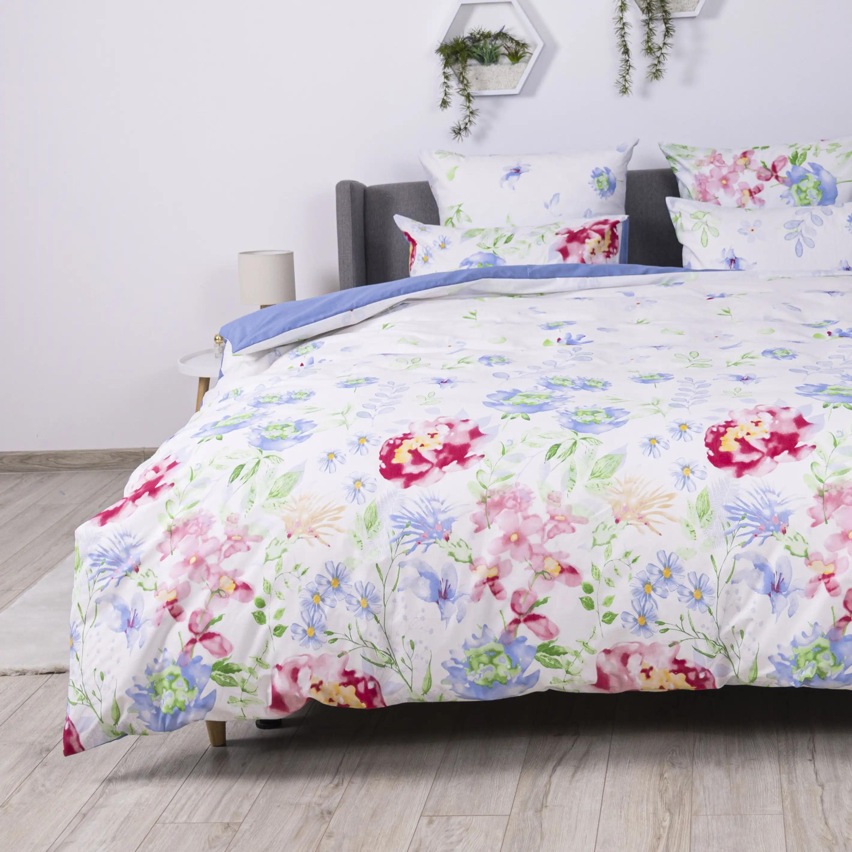 Постельное белье ТЕП "Soft dreams" Акварельная роскошь, 70x70, полуторное - Фото 6