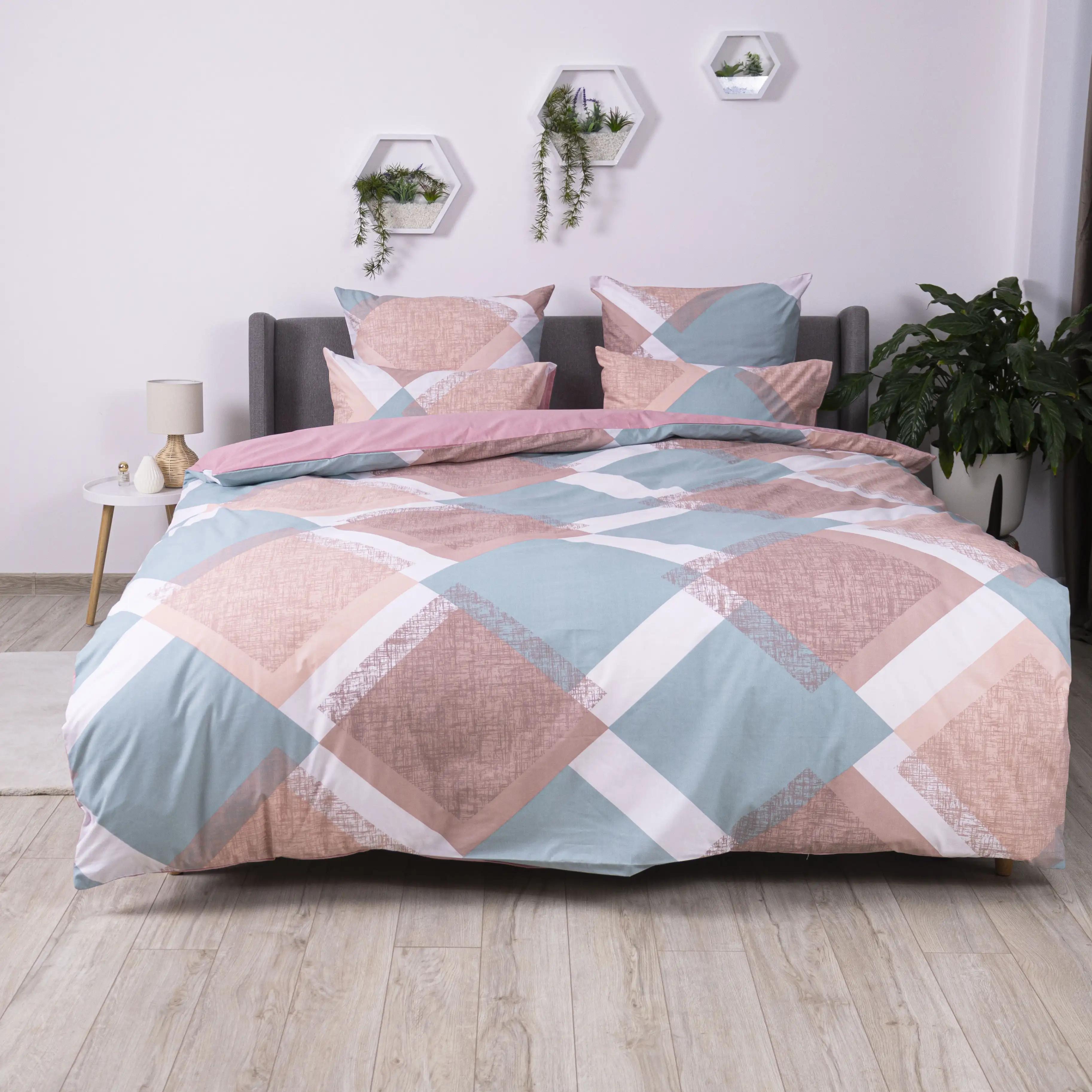 Постельное белье ТЕП "Soft dreams" Игра Цветов, 70x70, евро - Фото 2