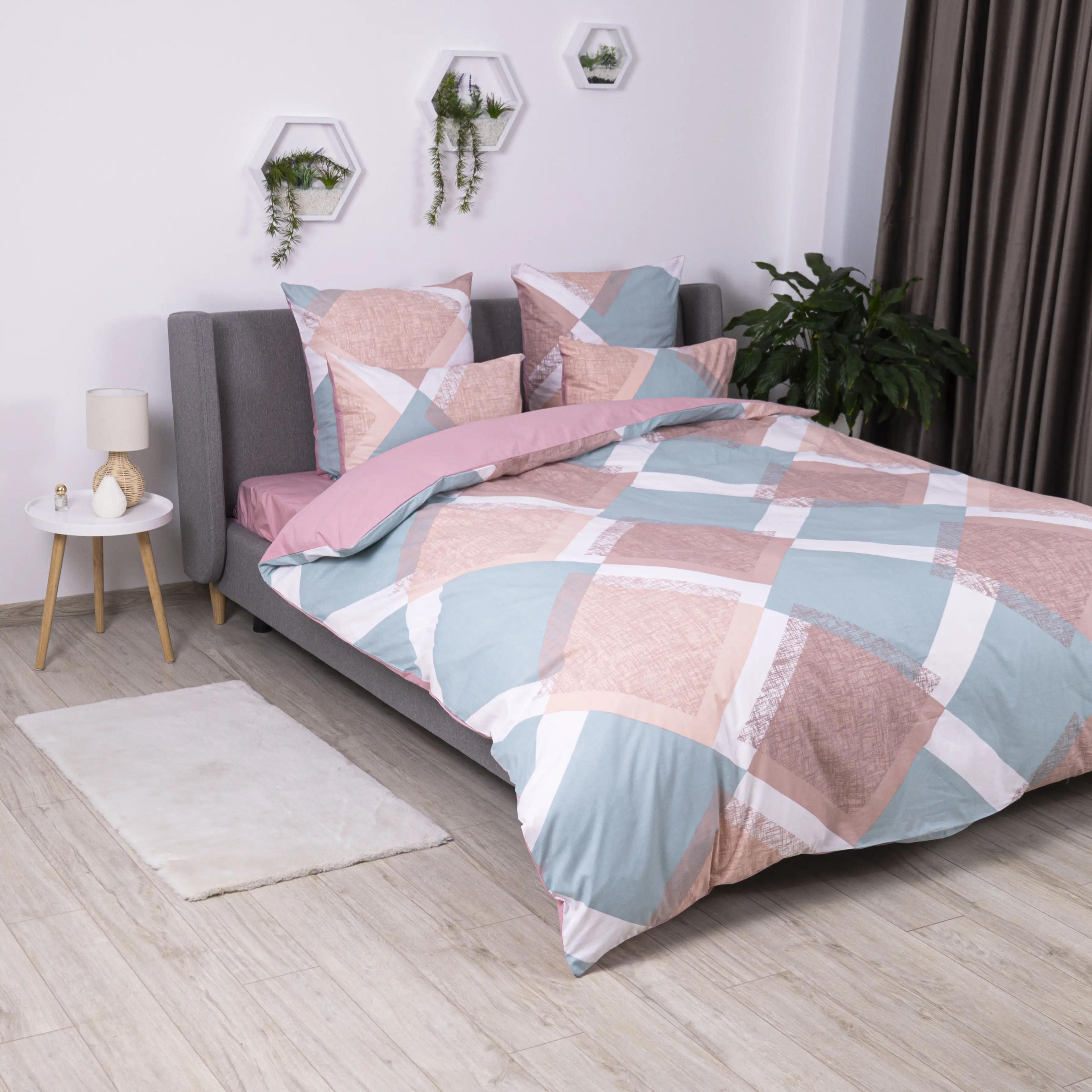 Постельное белье ТЕП "Soft dreams" Игра Цветов, 70x70, евро - Фото 3