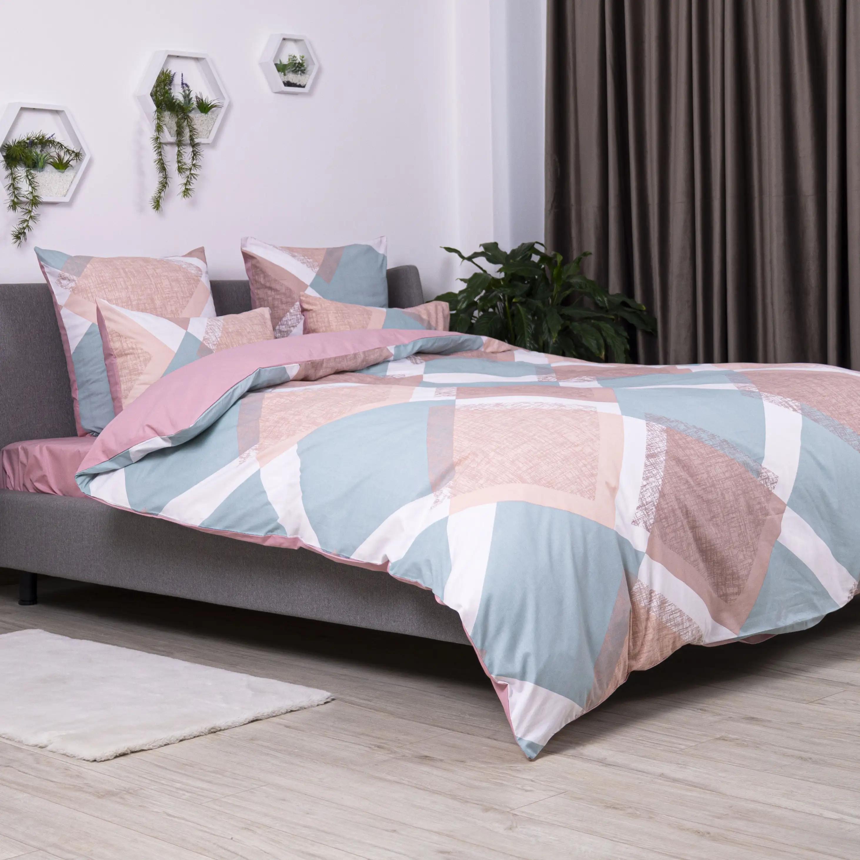 Постельное белье ТЕП "Soft dreams" Игра Цветов, 70x70, евро - Фото 4