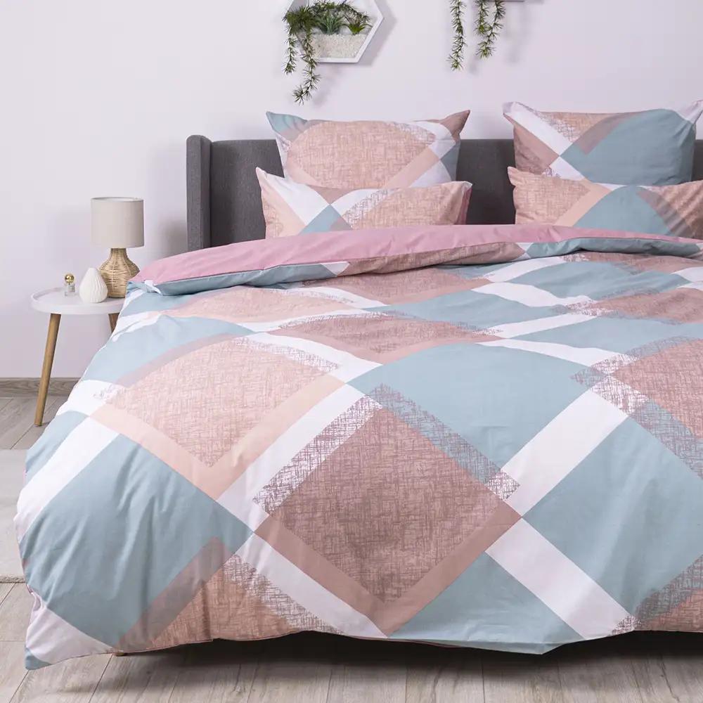 Постельное белье ТЕП "Soft dreams" Игра Цветов, 70x70, евро - Фото 6