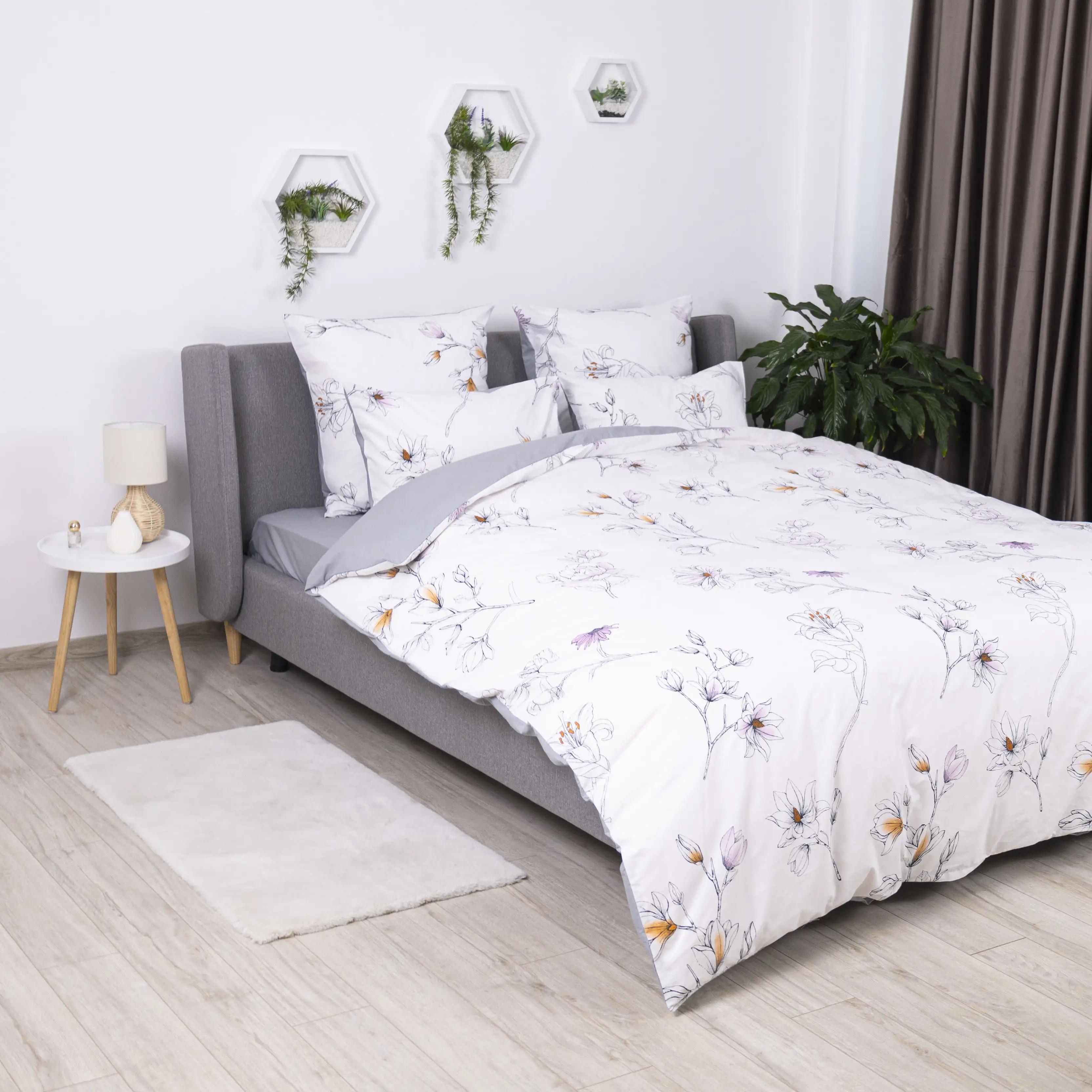 Постельное белье ТЕП "Happy Sleep" Белое цветение, 50x70, полуторное - Фото 3