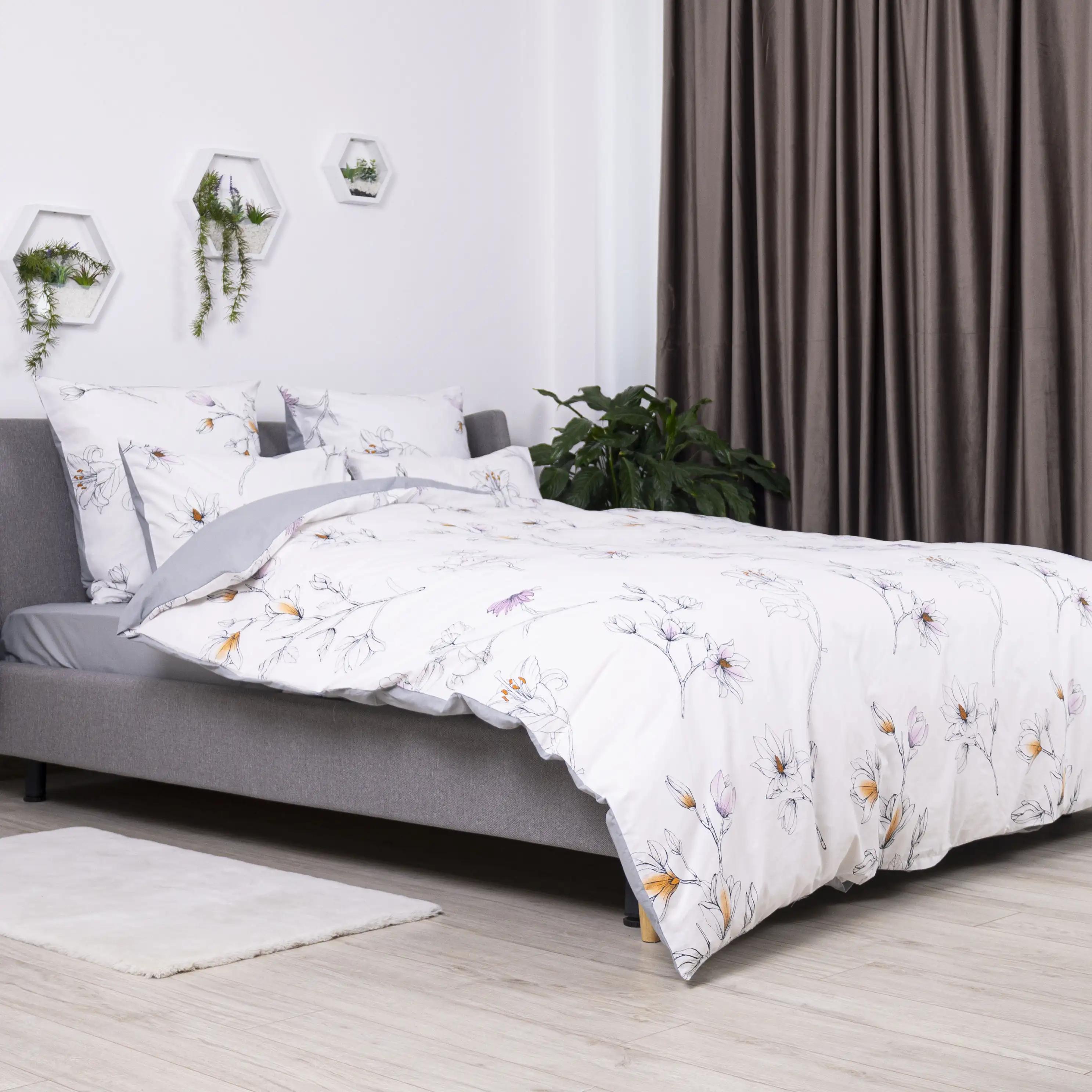 Постельное белье ТЕП "Happy Sleep" Белое цветение, 50x70, полуторное - Фото 4