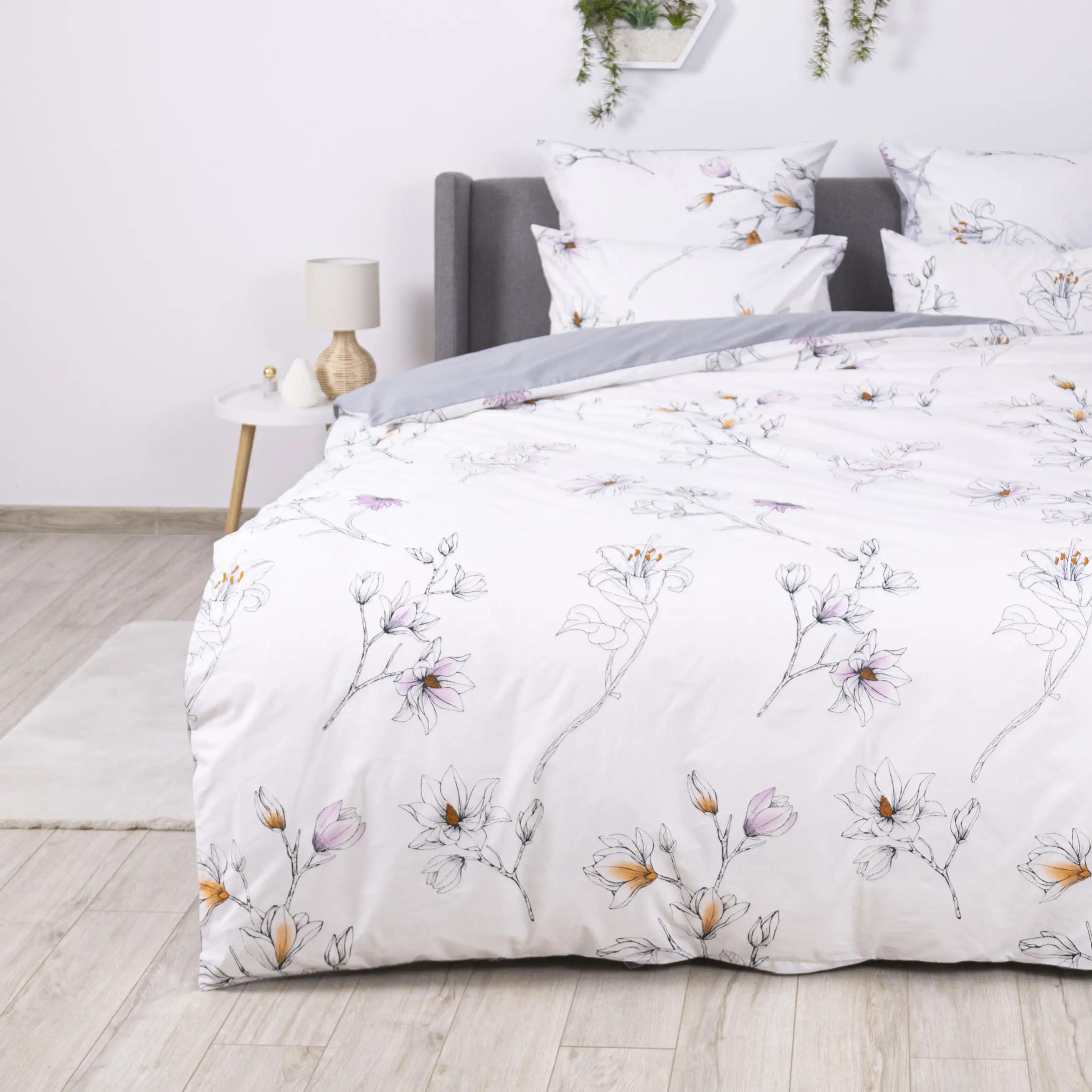 Постельное белье ТЕП "Happy Sleep" Белое цветение, 50x70, полуторное - Фото 6