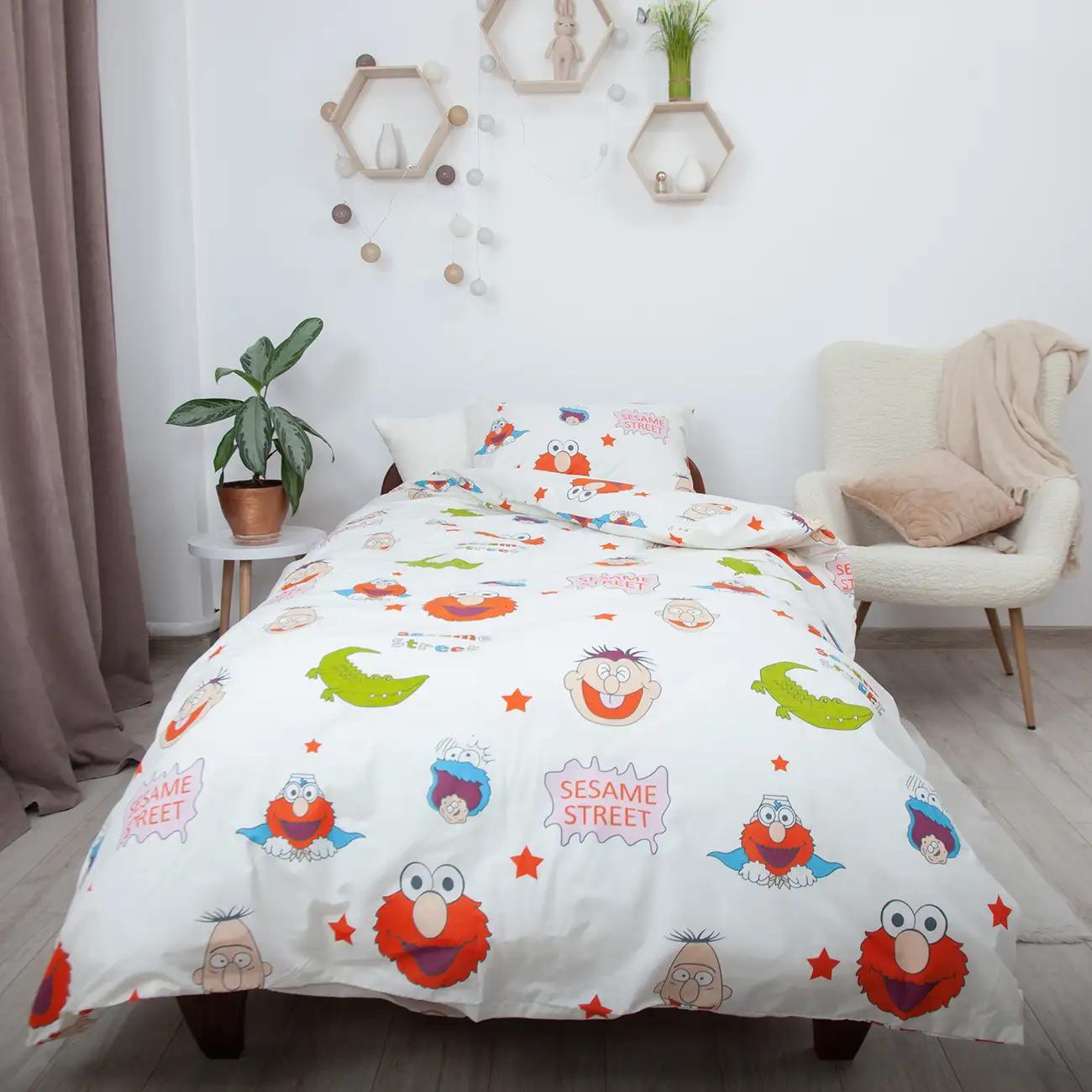 Постільна білизна ТЕП "Soft dreams" Сезам Стріт, 50x70, підліткова - Фото 3