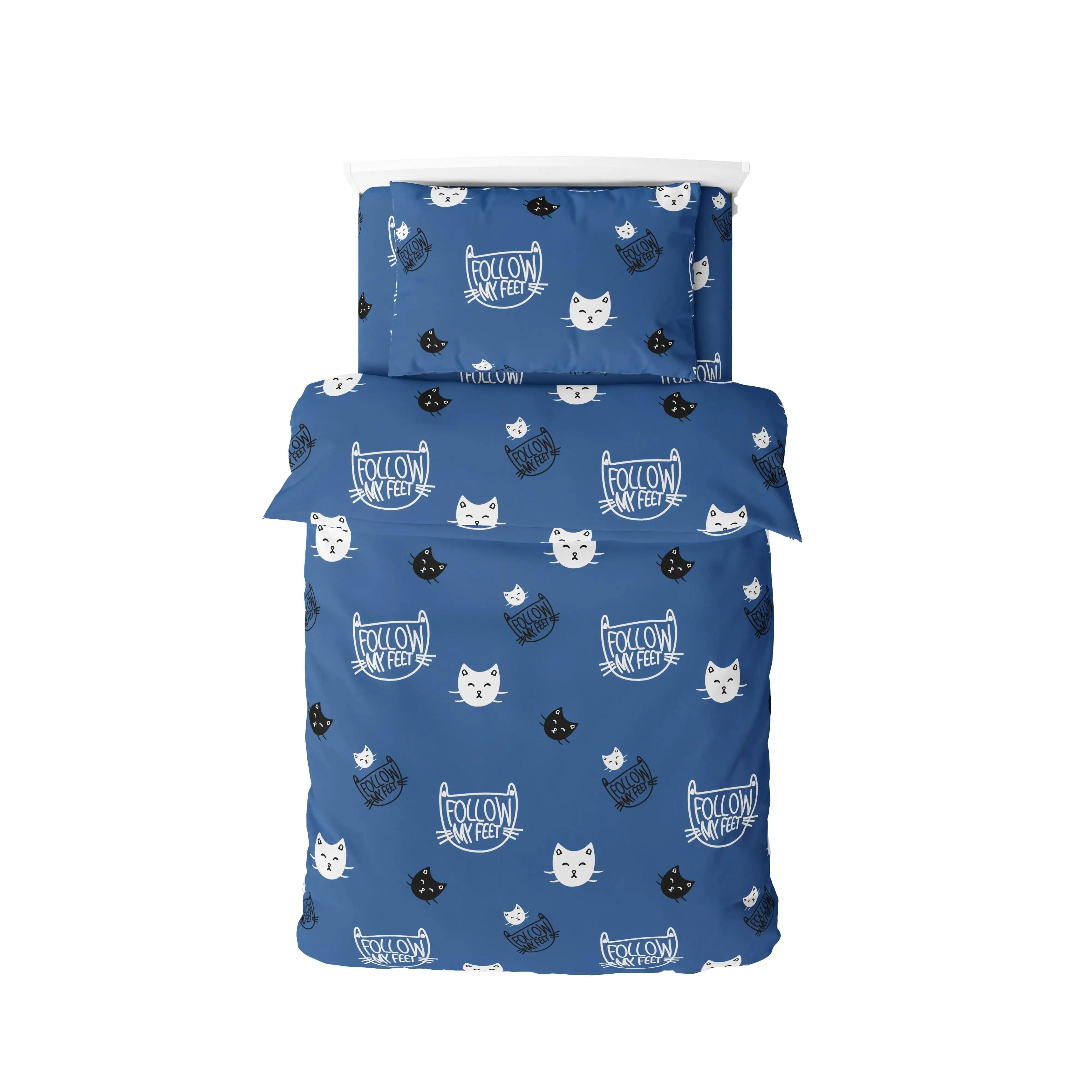 Постельное белье ТЕП "Soft dreams" Котята (синие), 50x70