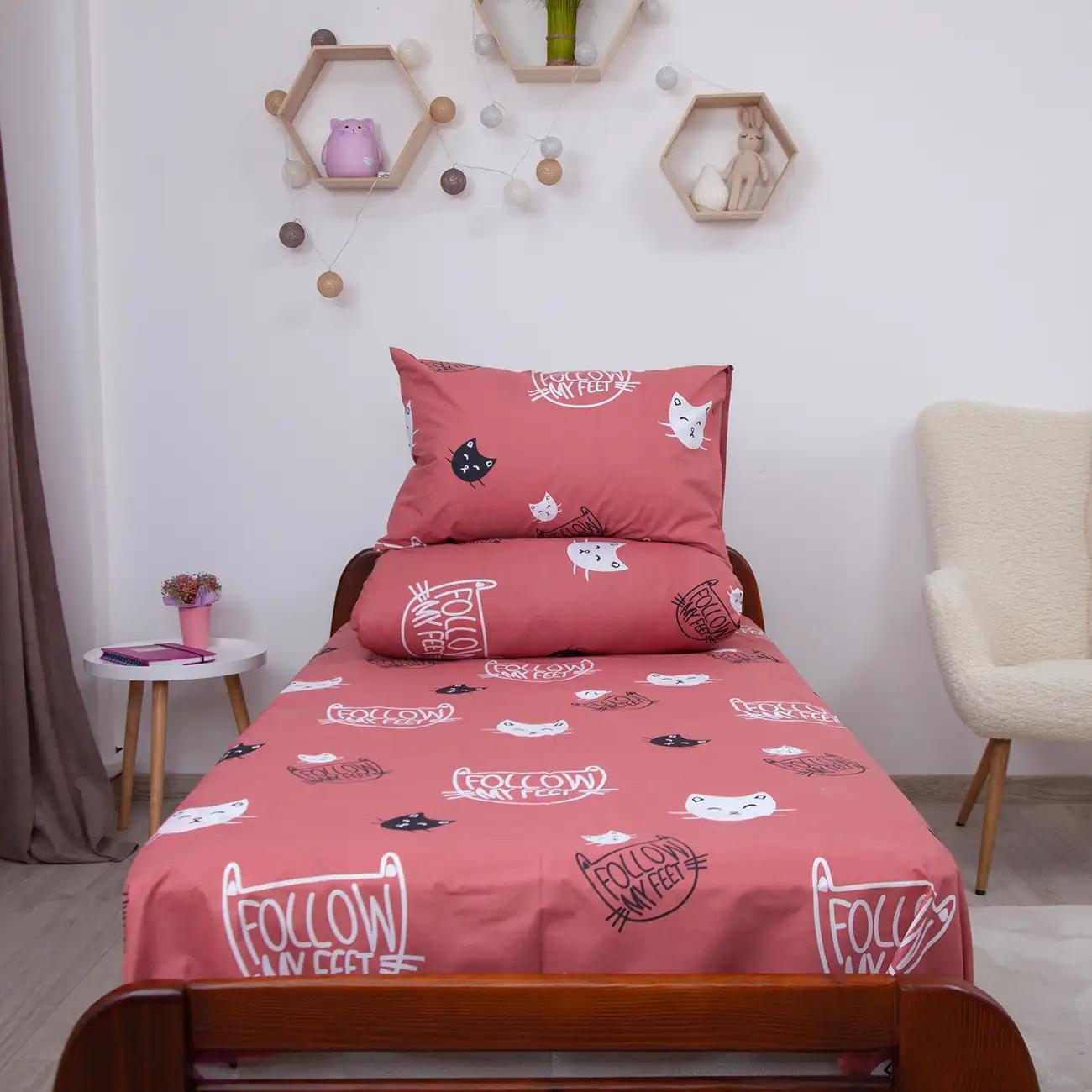 Постільна білизна ТЕП "Soft dreams" Кошенятка (коричневий), 50x70, підліткова - Фото 7