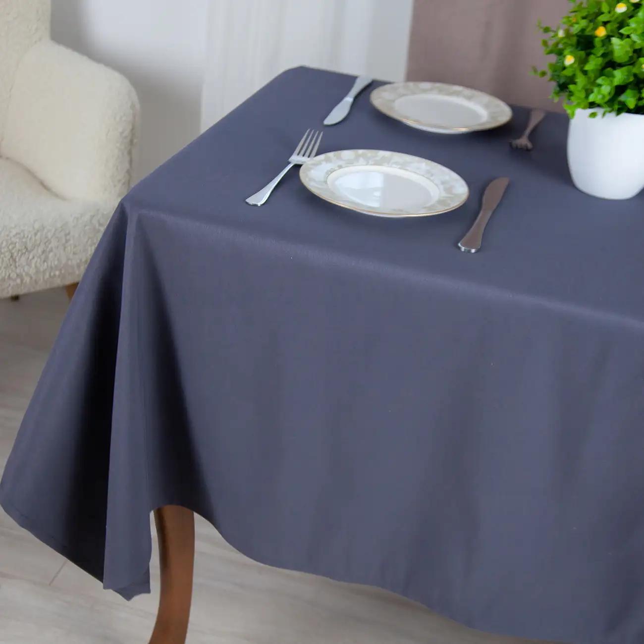 Скатертина "Aquastop" водовідштовхуюча Dark Gray