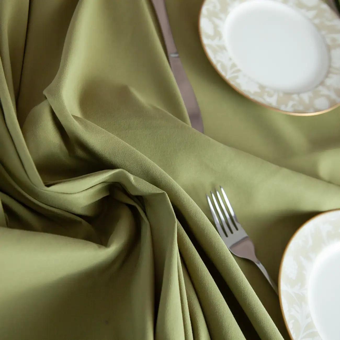 Tablecloth "Aquastop" water repellent Olive, 150x150 - Photo 5