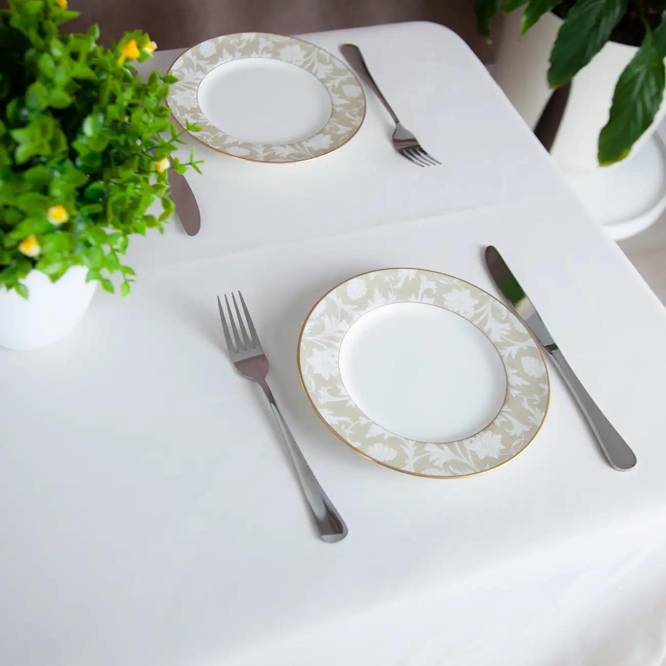 Tablecloth "Aquastop" water repellent Snowy, 140x180 - Photo 4