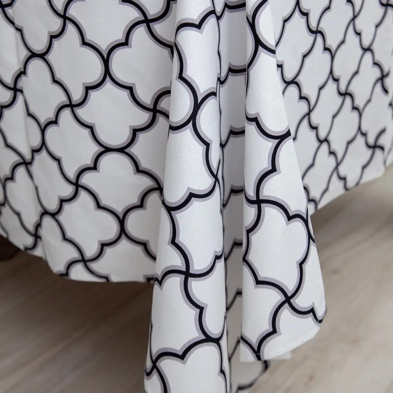 Скатертина "Panama" водовідштовхуюча White Puzzle