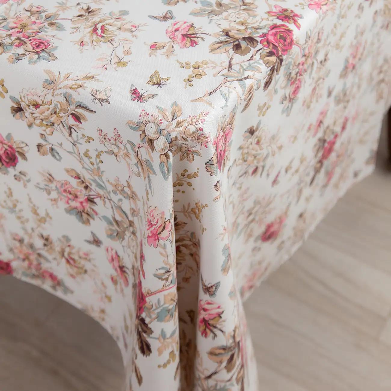 Скатертина "Panama" водовідштовхуюча Festive Bouquet