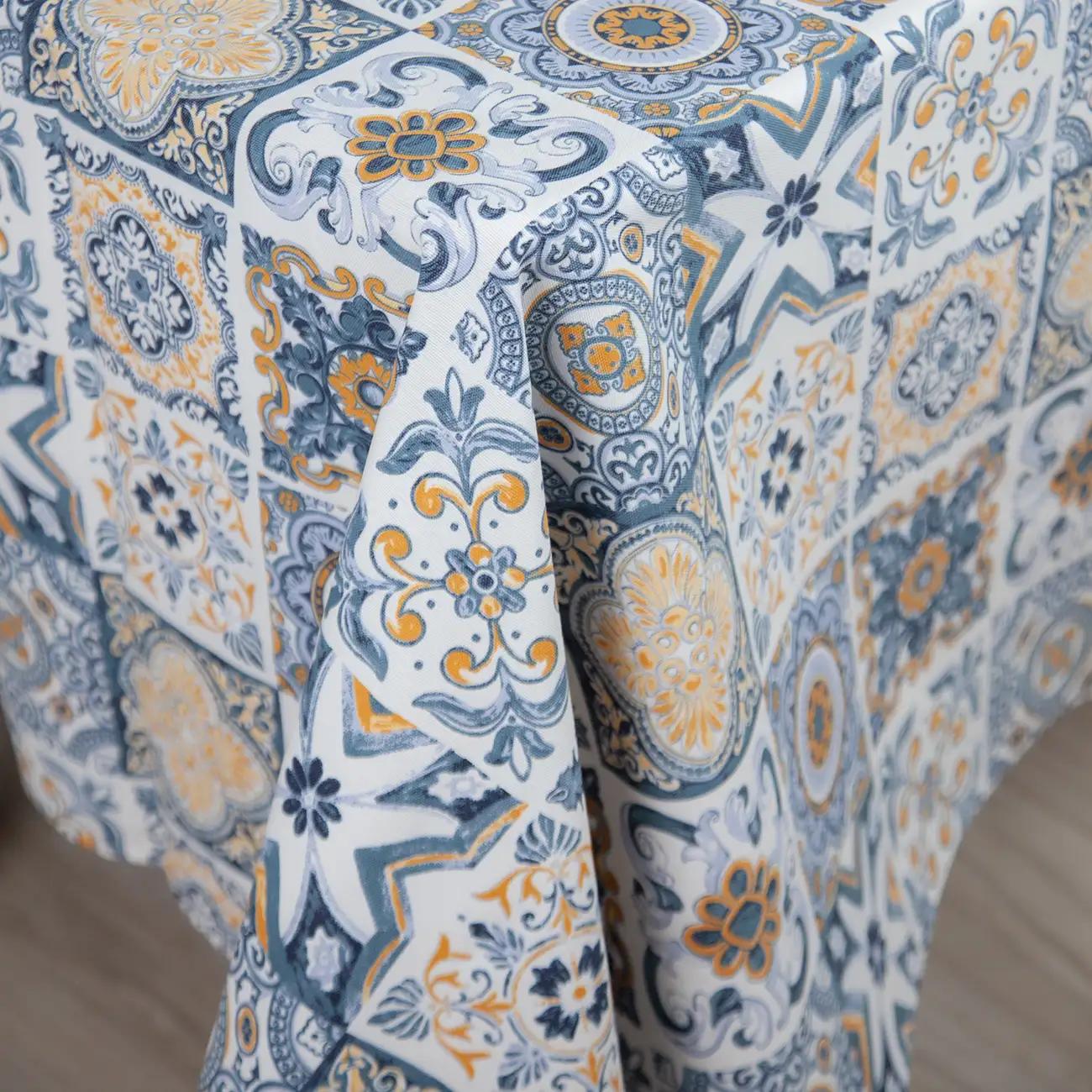 Скатертина "Panama" водовідштовхуюча Blue Provence