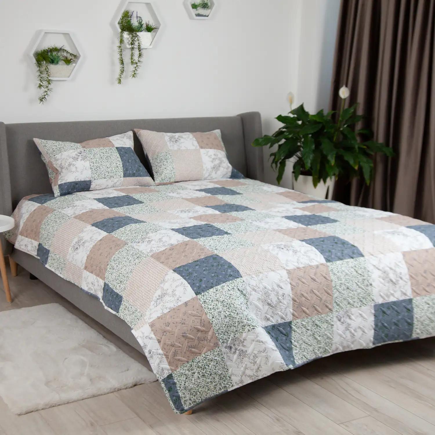 Bed Covers TEP "PROVENCE" with 2 pillowcases 50*70 sm Laura, 150x210 - Photo 3