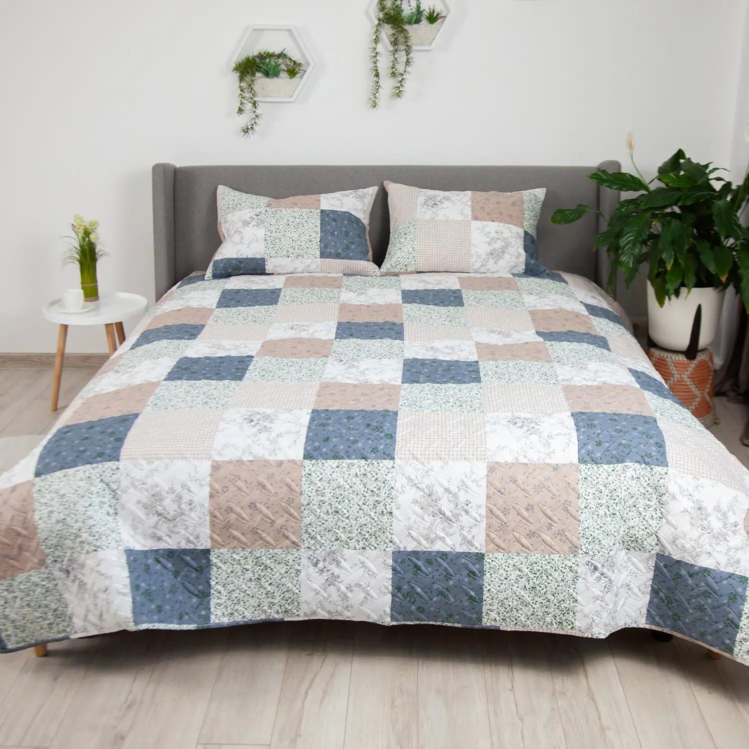 Bed Covers TEP "PROVENCE" with 2 pillowcases 50*70 sm Laura, 150x210 - Photo 4