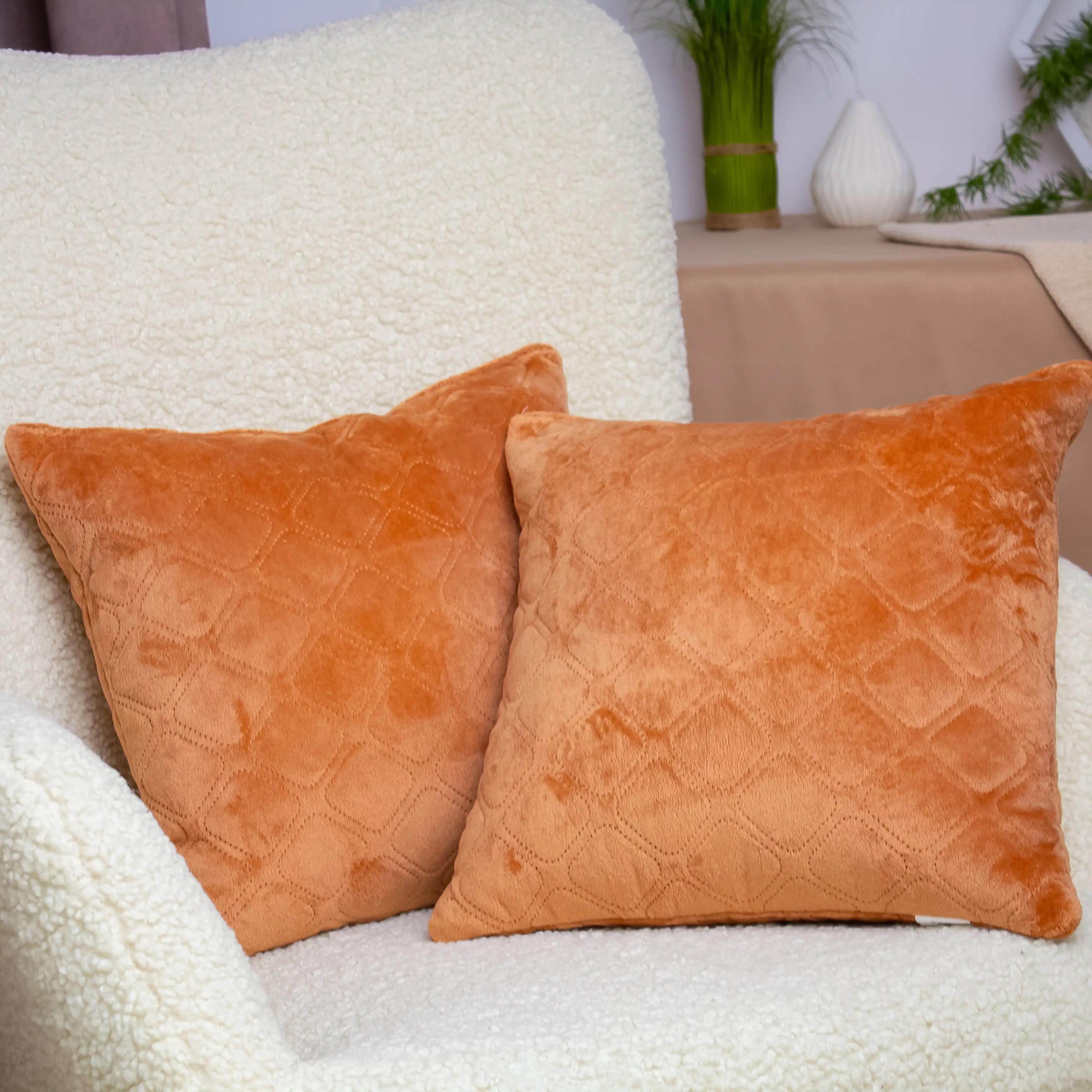 Подушка декоративна "VELURE" Темно-кофейний, 50x70 - Фото 2