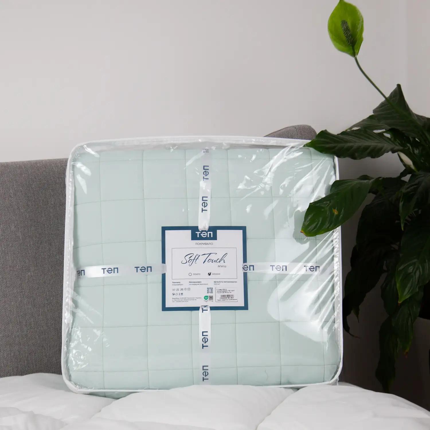 Покривало ТЕП "SOFT TOUCH" М'ята, 220x240 - Фото 11