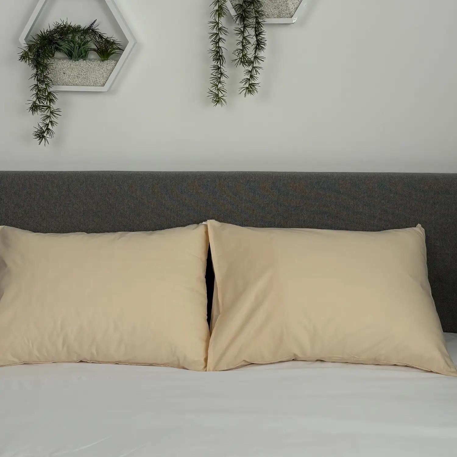 Комплект наволочок ТЕП скрутка Кремовий