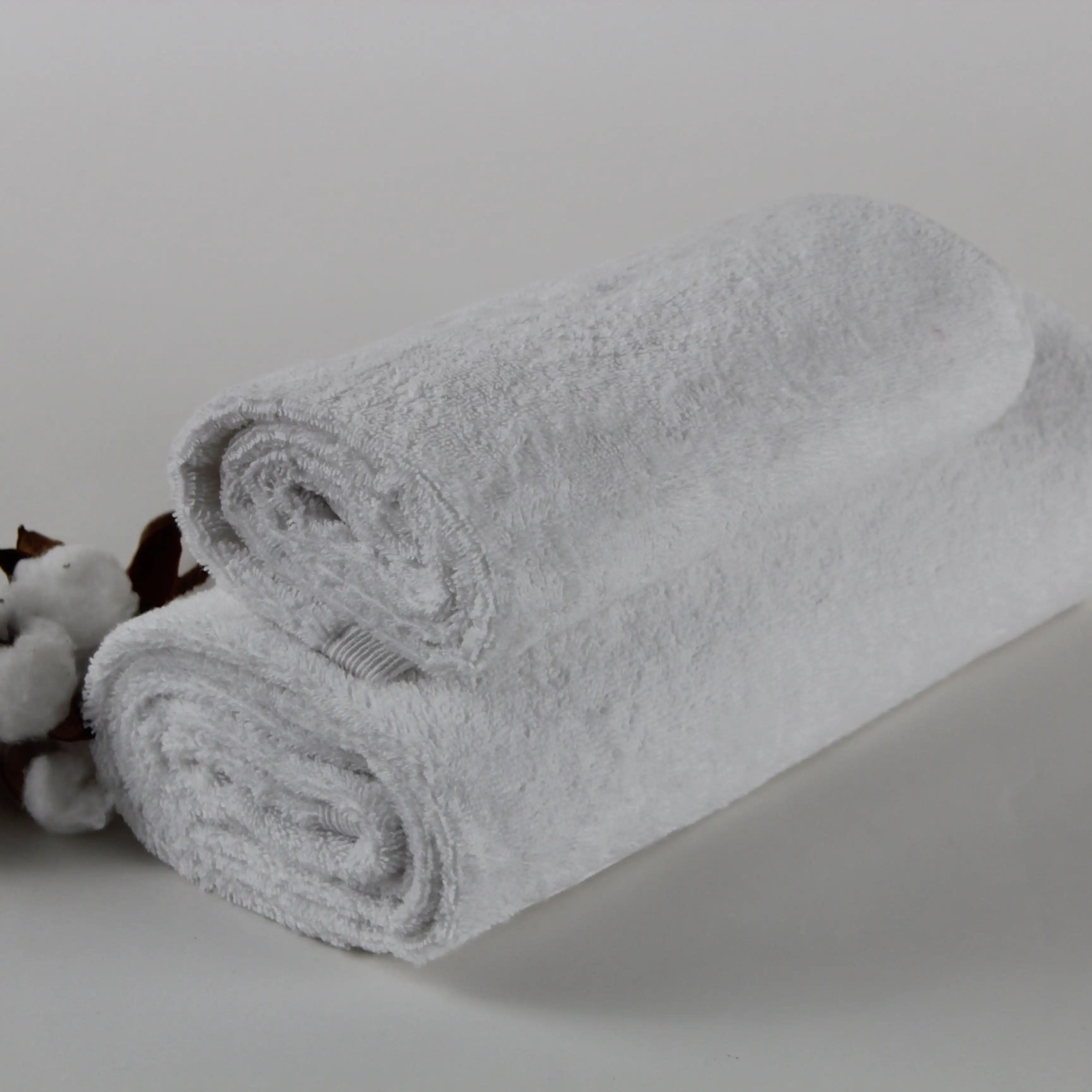 Рушник "Aurora" (450 г/м2) white HORECA, 50x90 - Фото 3