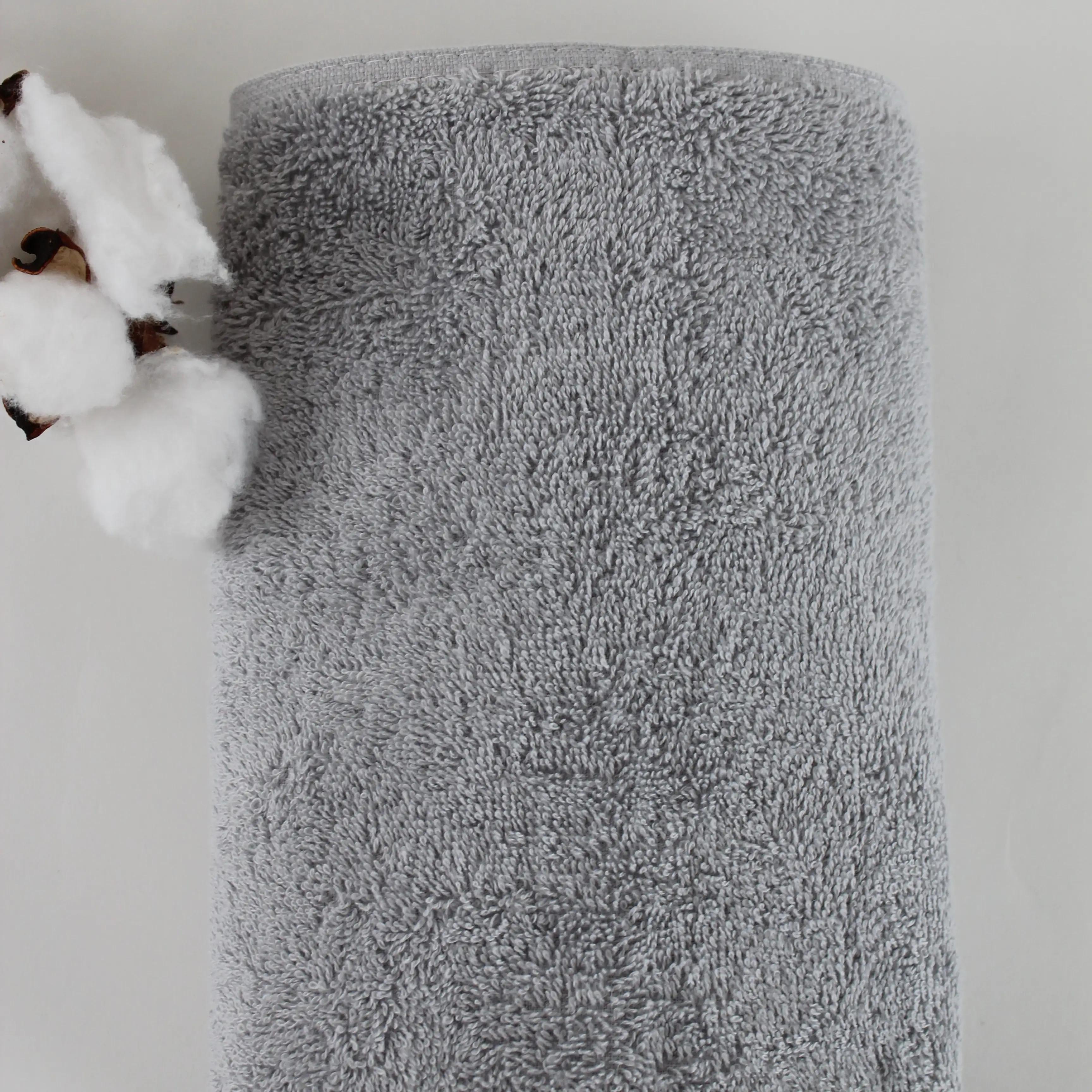 Полотенце "Aurora" (450 г/м2) Light grey, 50x90 - Фото 3