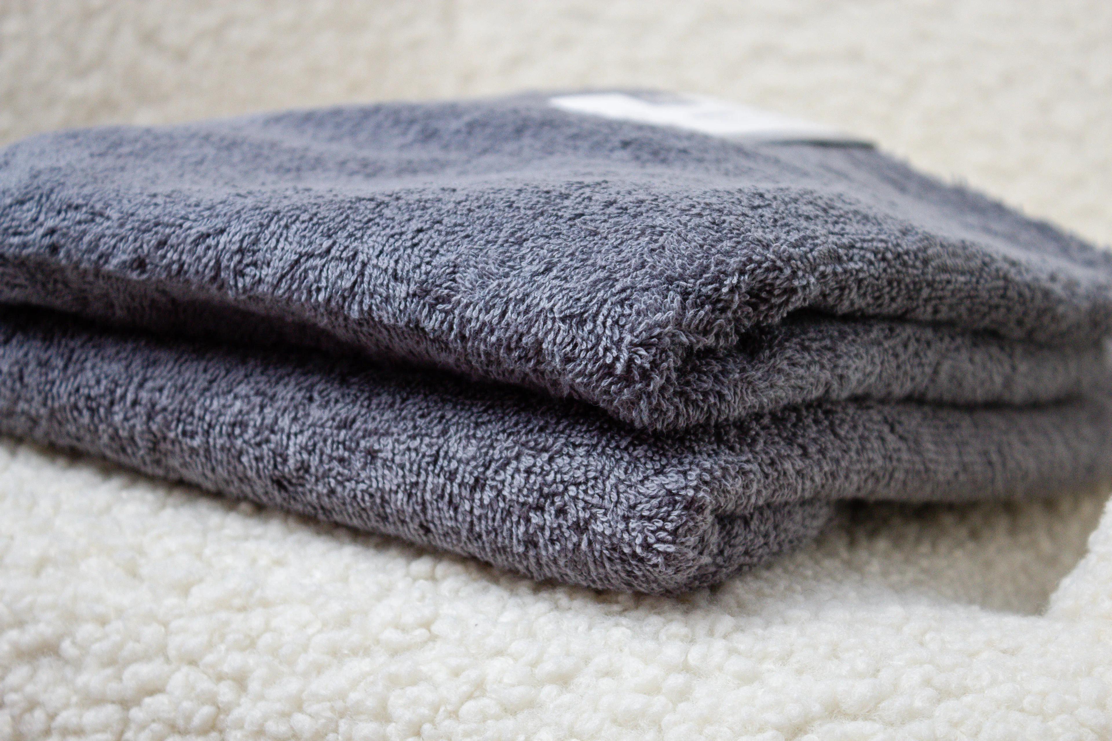 Рушник "Aurora" (450 г/м2) Dark grey, 70x140 - Фото 5