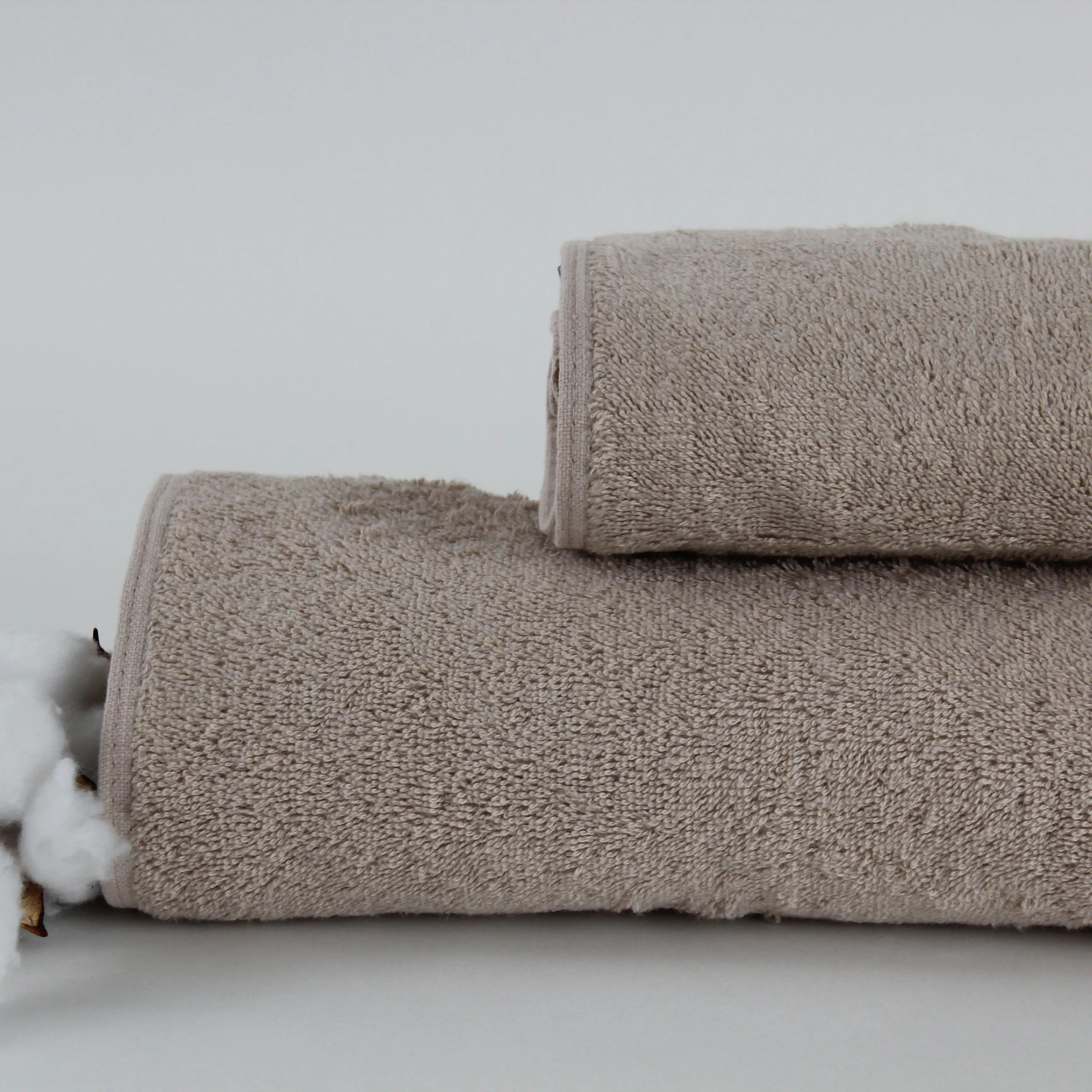 Рушник "Aurora" (450 г/м2) Latte, 50x90 - Фото 2