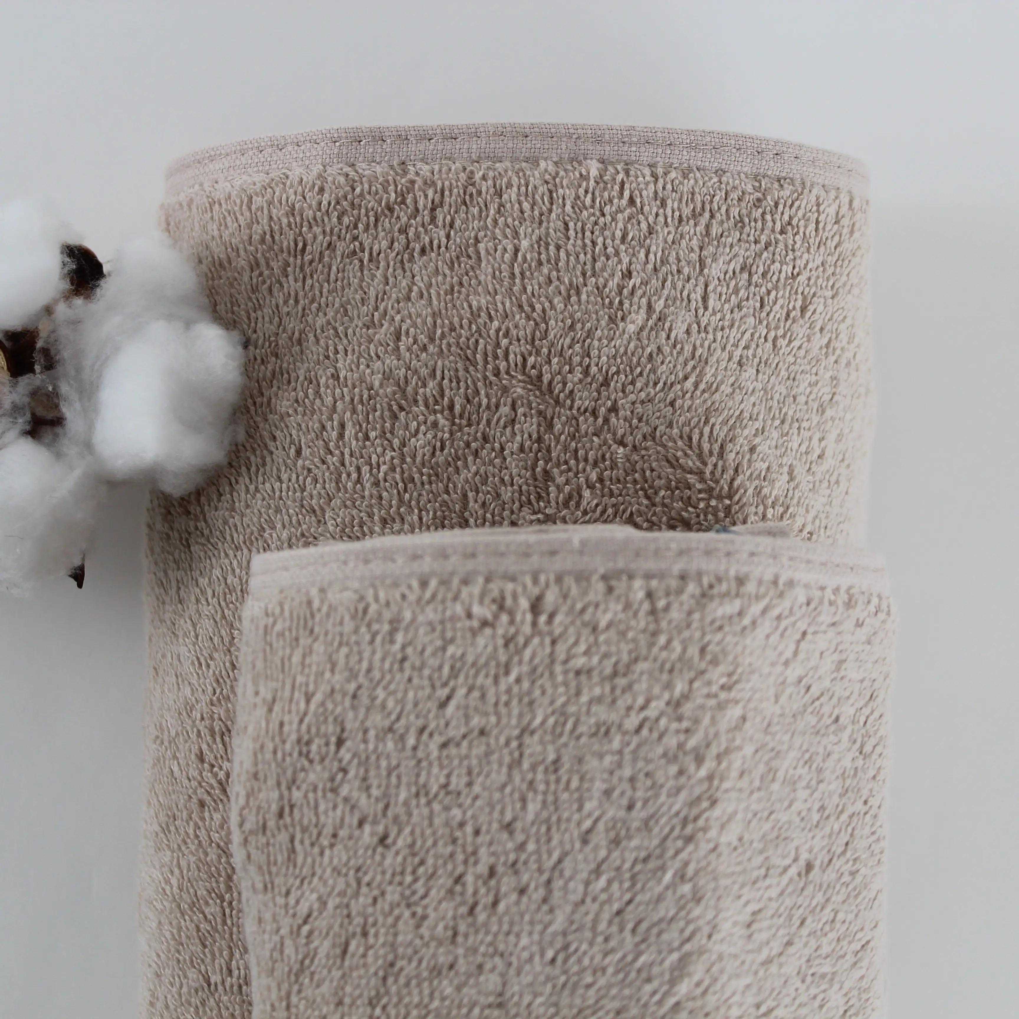 Рушник "Aurora" (450 г/м2) Latte, 50x90 - Фото 3