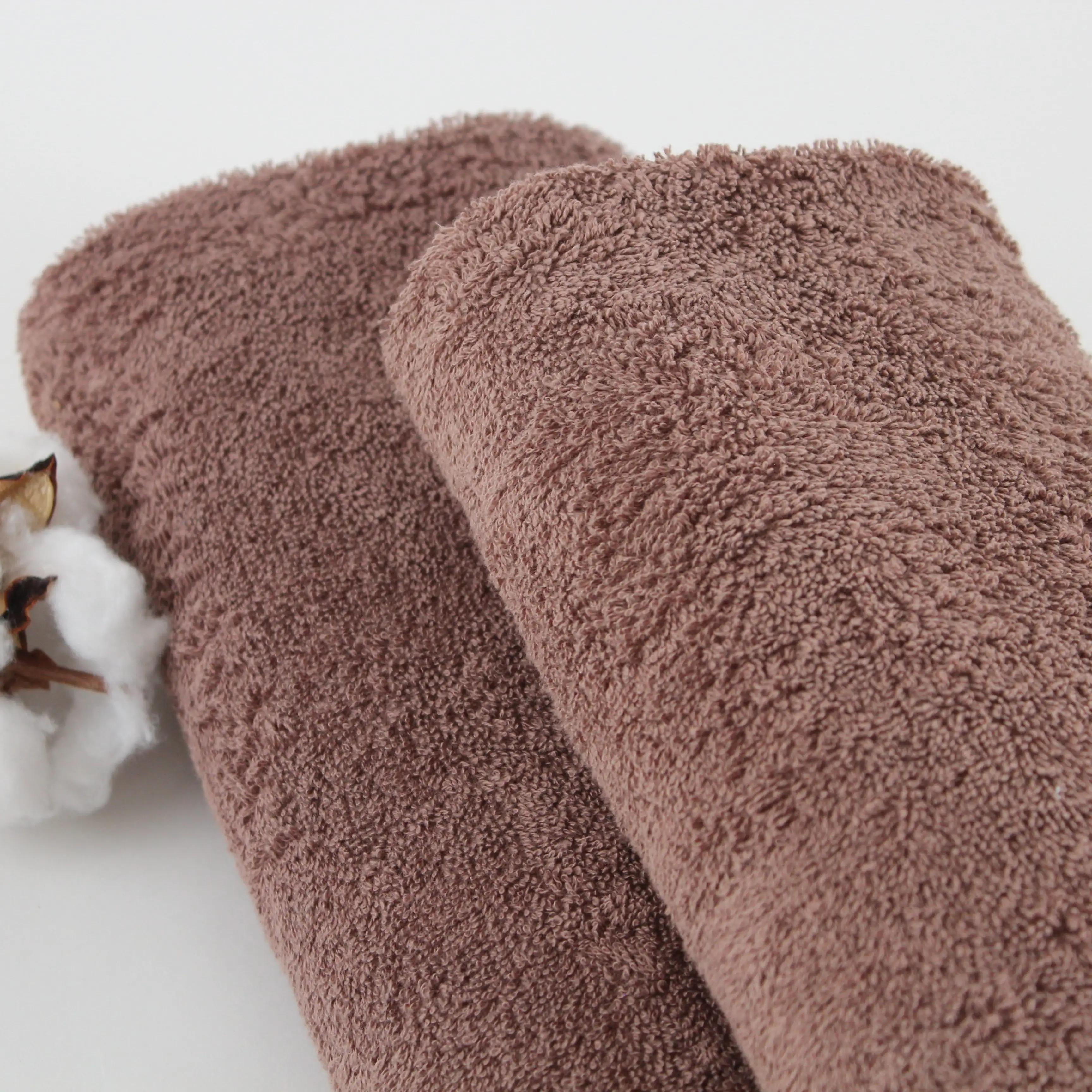 Towel “Aurora” (450 g/m2) Milk chocolate, 70x140 - Photo 5