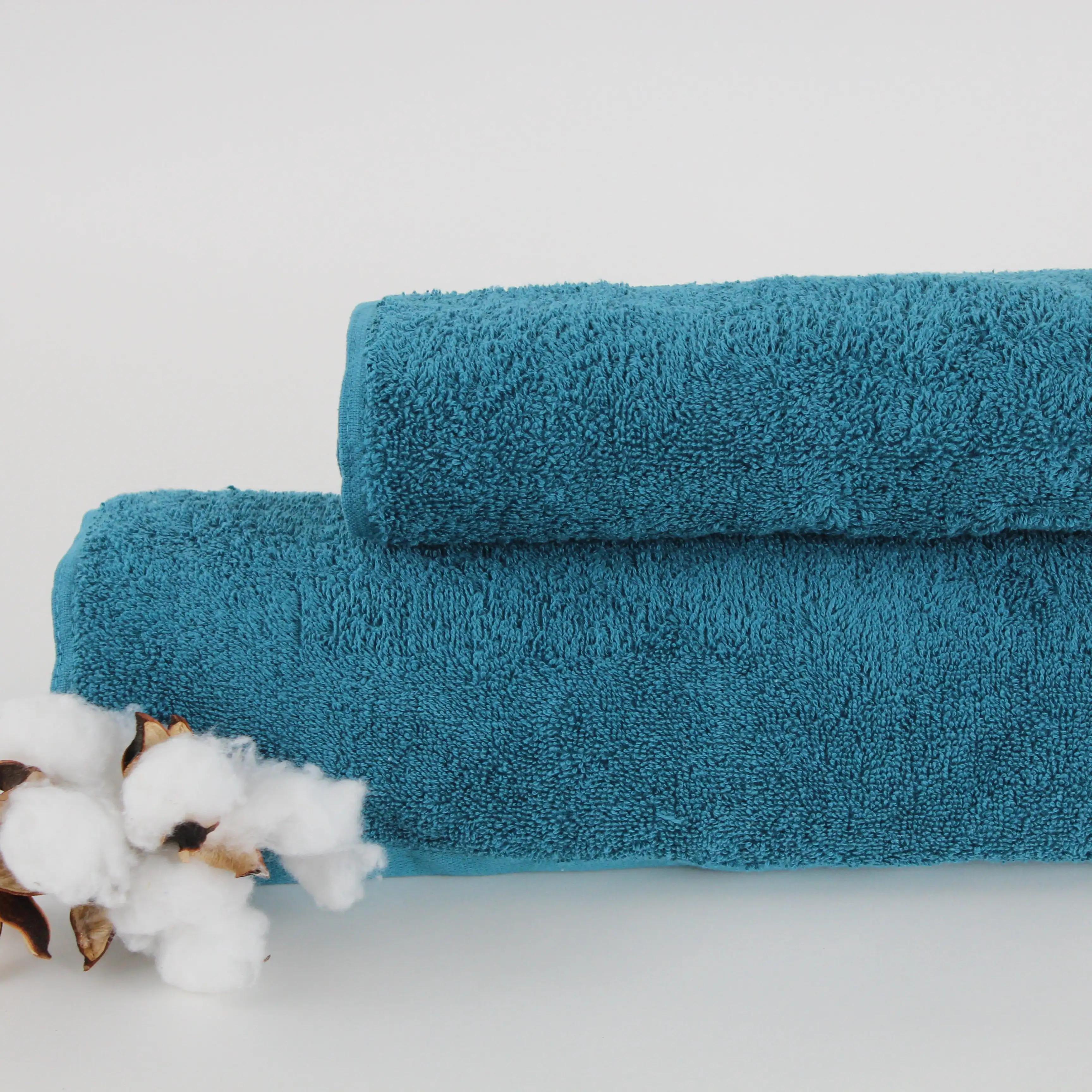 Полотенце "Aurora" (450 г/м2) Aqua, 70x140 - Фото 2