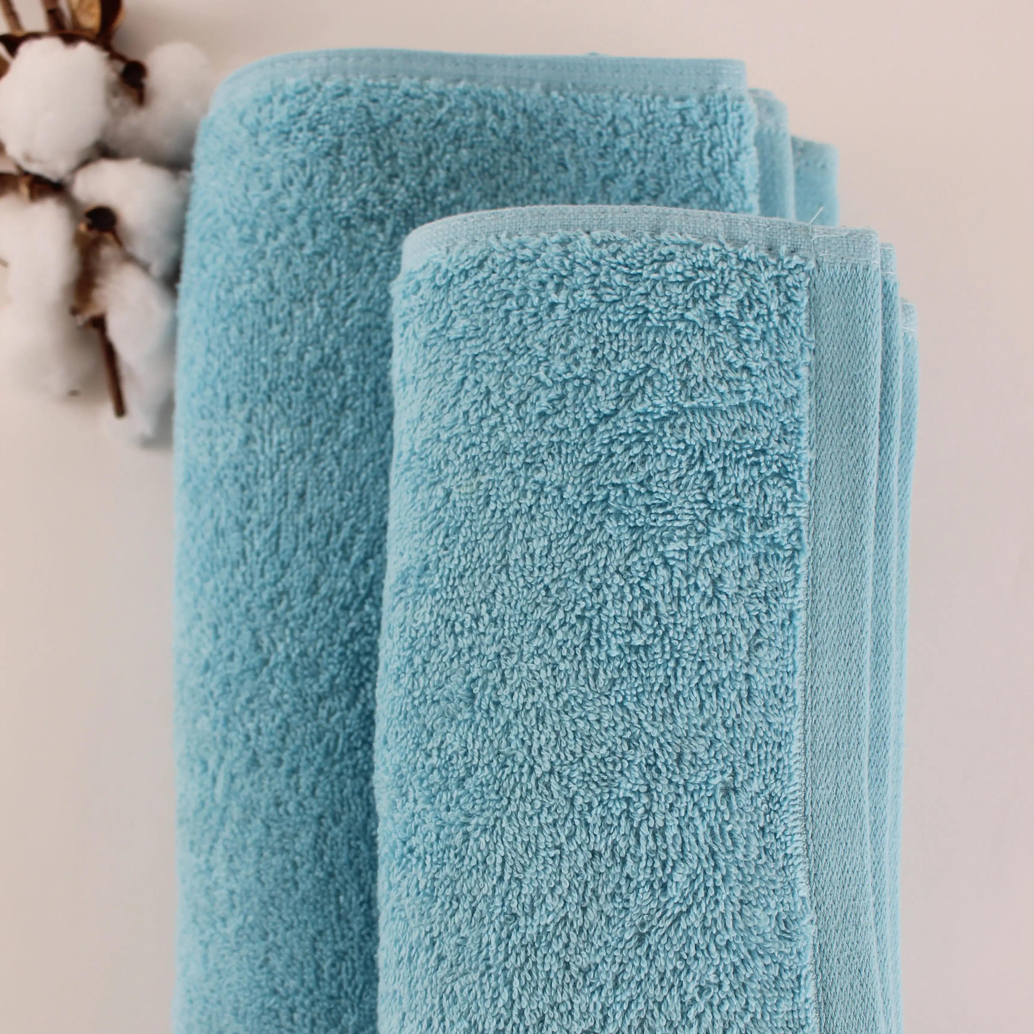 Towel "Aurora" (450 g/m2) Light cornflower, 70x140 - Photo 4