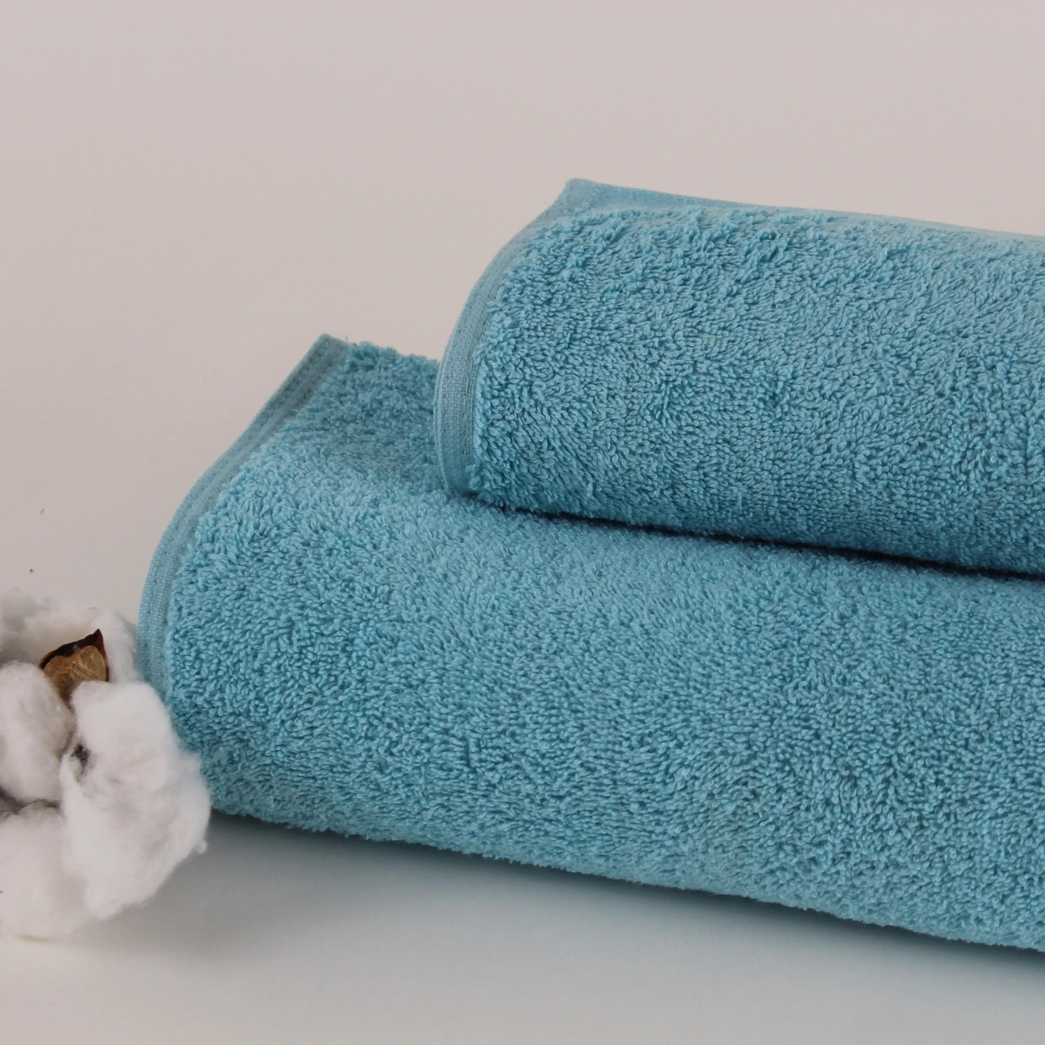 Towel "Aurora" (450 g/m2) Light cornflower, 70x140 - Photo 5