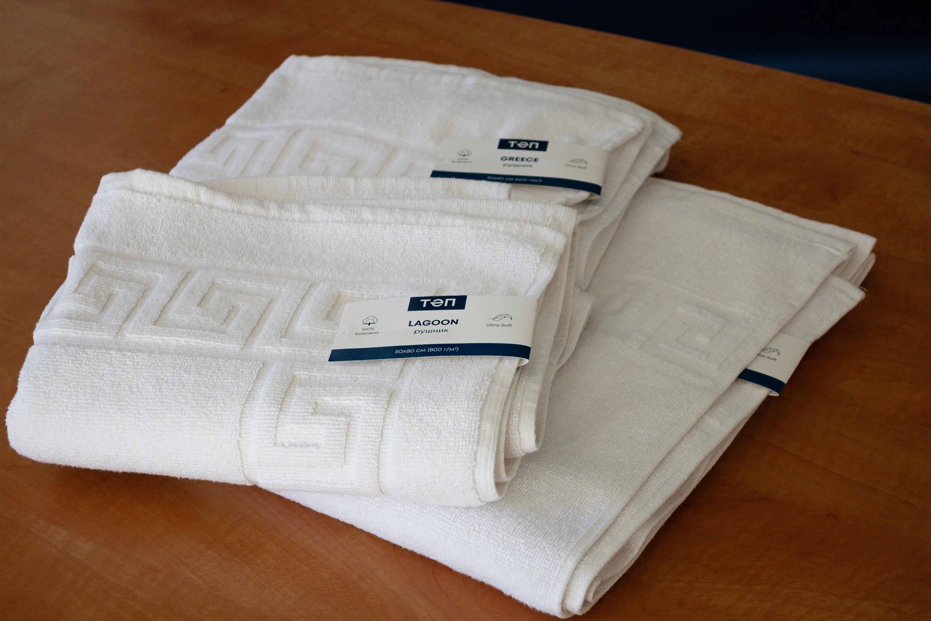 Полотенце "Lagoon" (800 г/м2) White, 50x90 - Фото 2