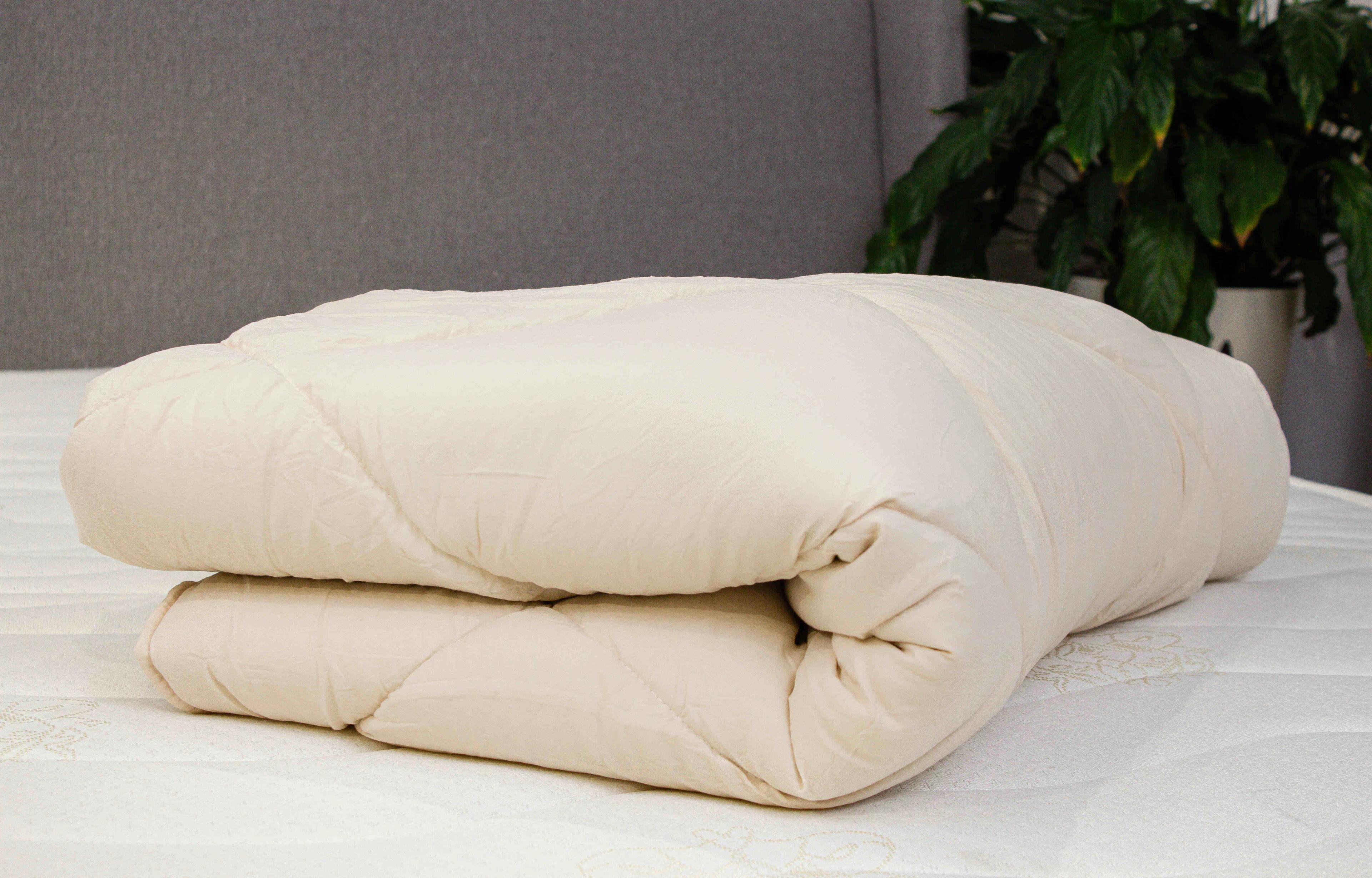 Ковдра "WASHED COTTON" Бежевий класика, 140x200 - Фото 2