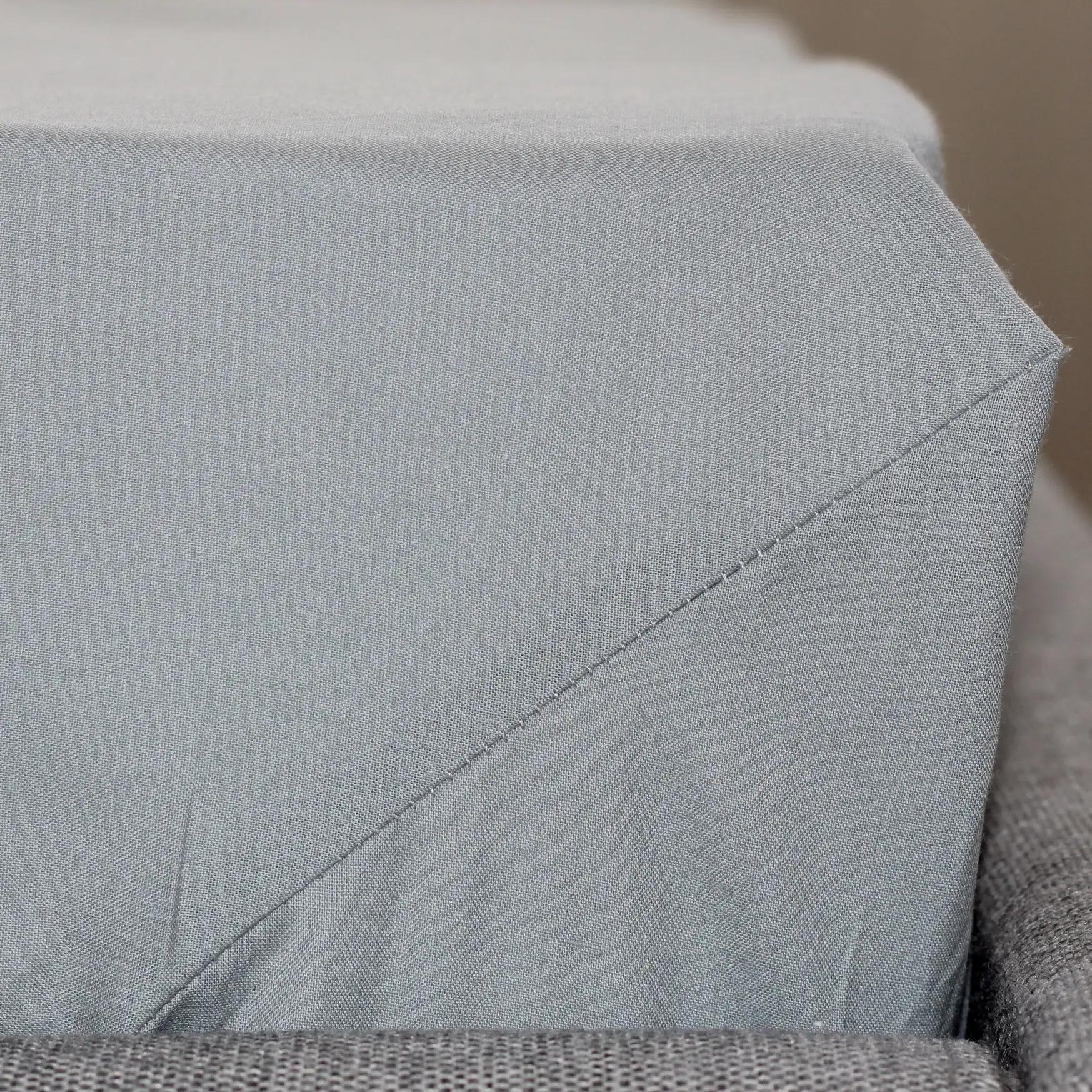 Простынь "ВДОХНОВЕНИЕ" с резинкой Серый, 90x200 - Фото 5