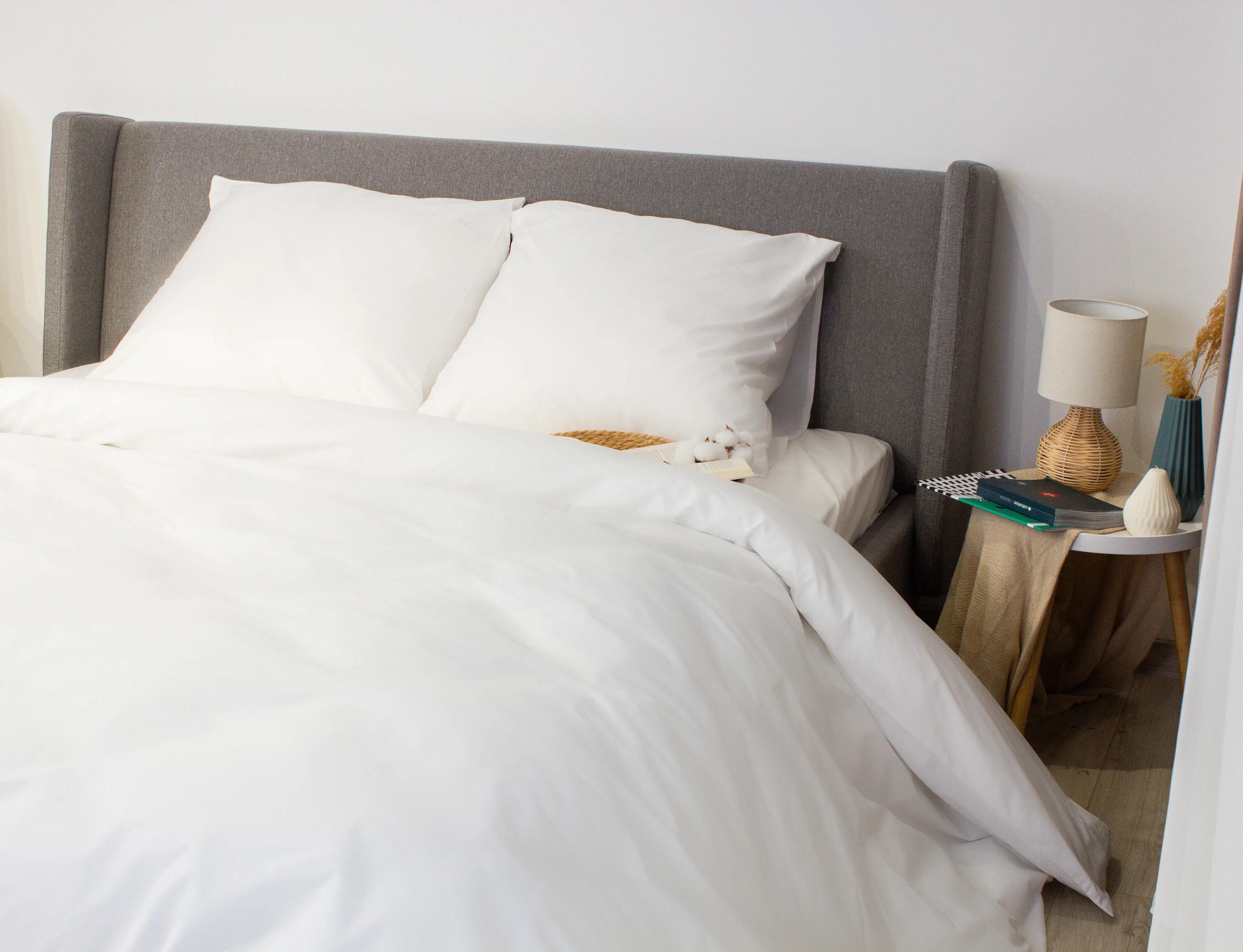 Комплект постельного белья ТЕП "Happy Sleep" Optical White, полуторное - Фото 4