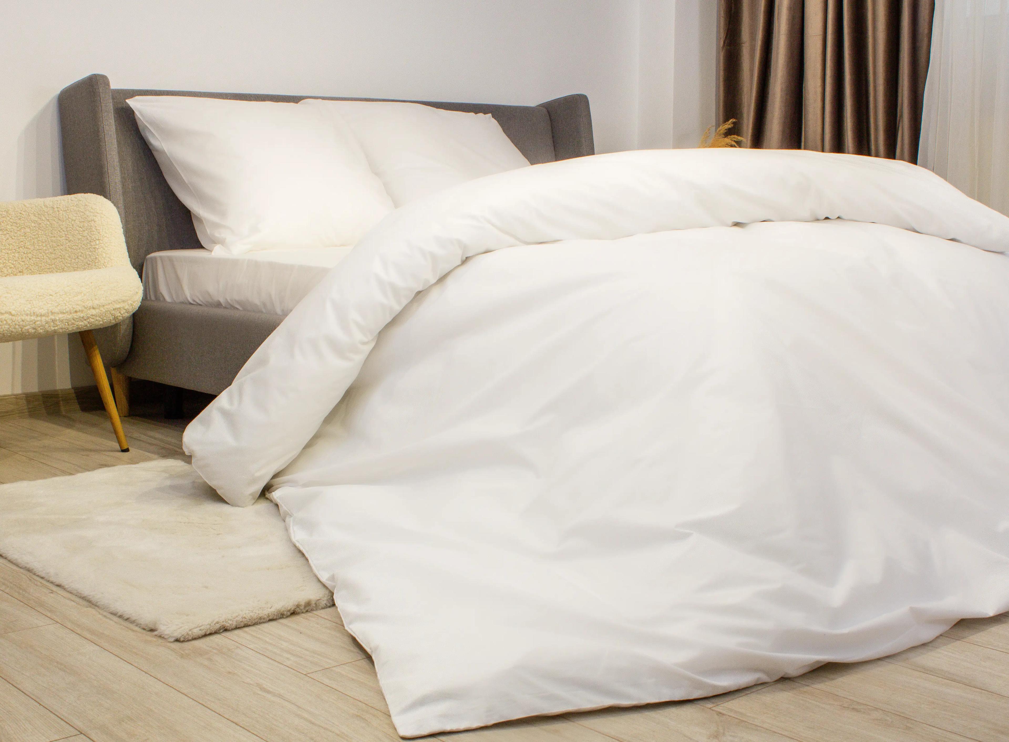 Комплект постельного белья ТЕП "Happy Sleep" Optical White, полуторное - Фото 5